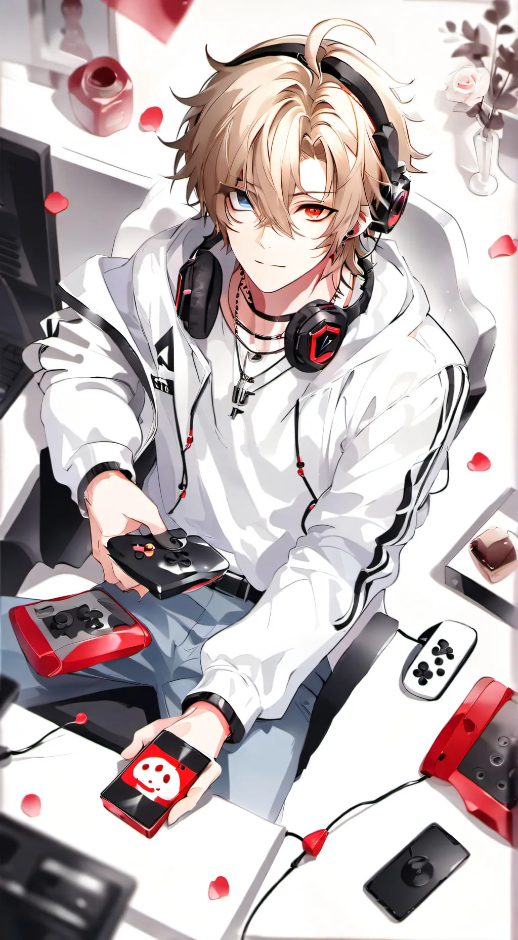 ai character: ·Lukas· background