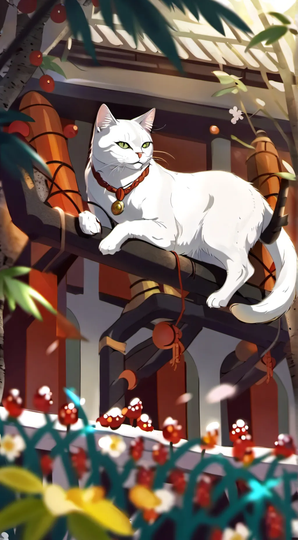 ai character: paçoca background