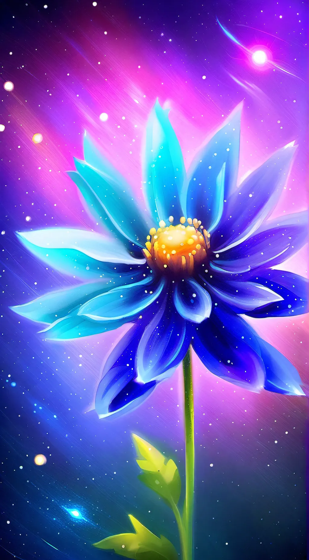 ai character: 🌈💐|Ｄɑ𝖓𝒹𝑦|✨🌺 background