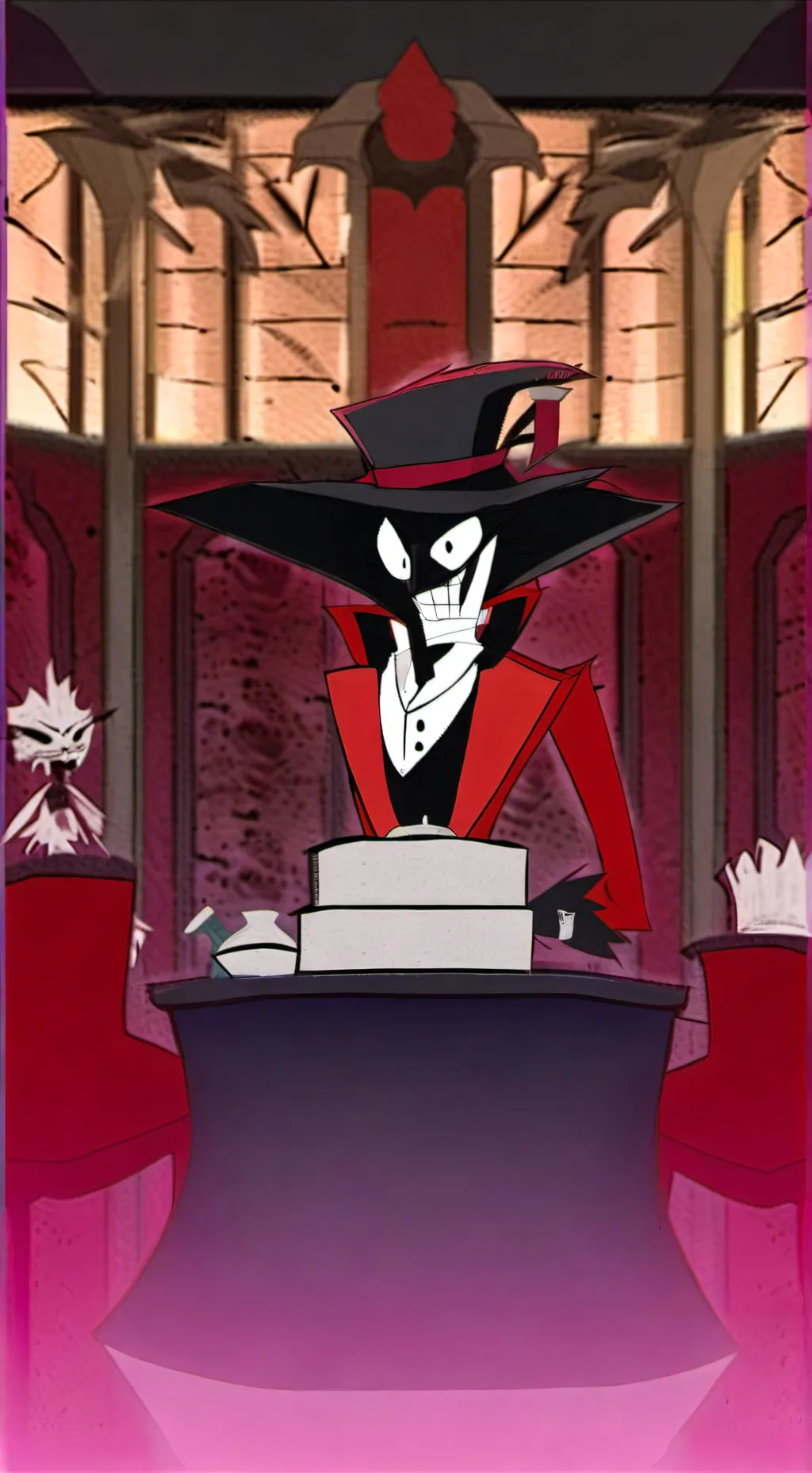 ai character: Hazbin Hotel: Void background
