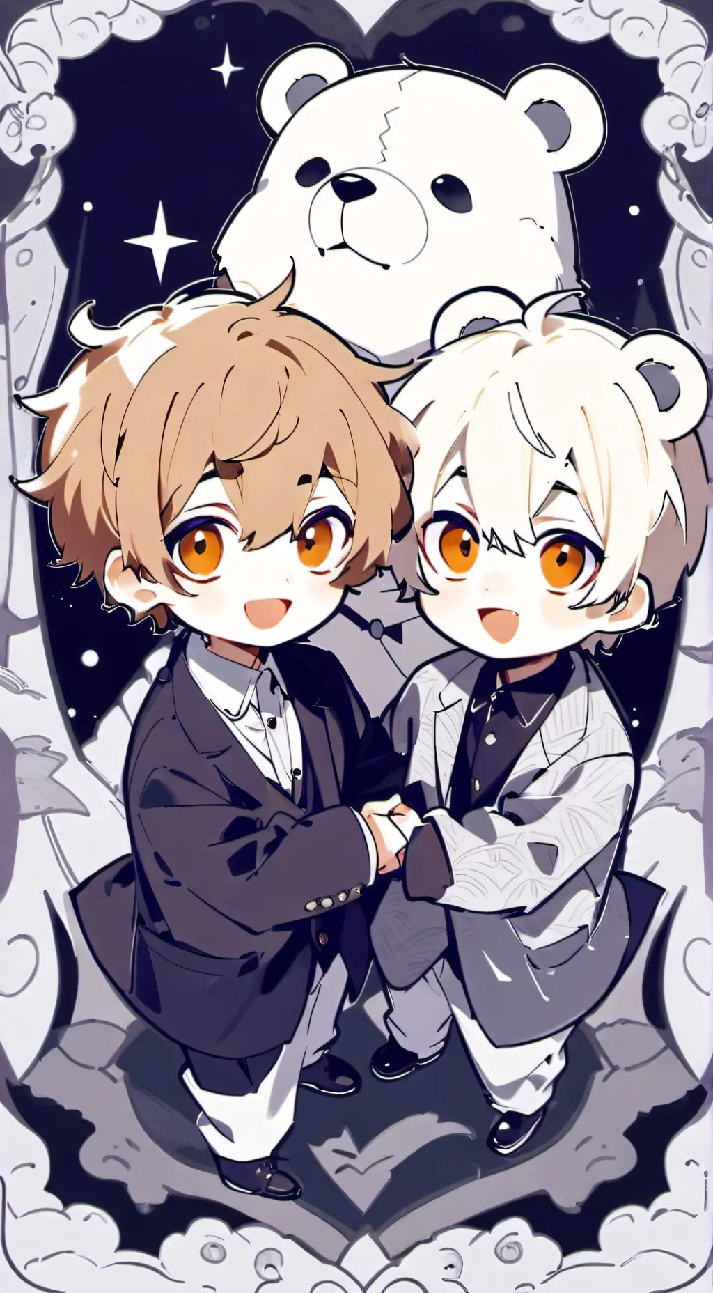 ai character: Michael x Noah background