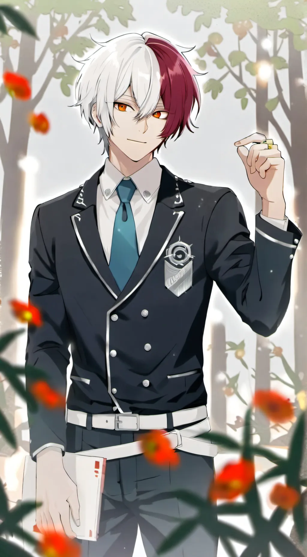ai character: Shoto de ma Mimi background