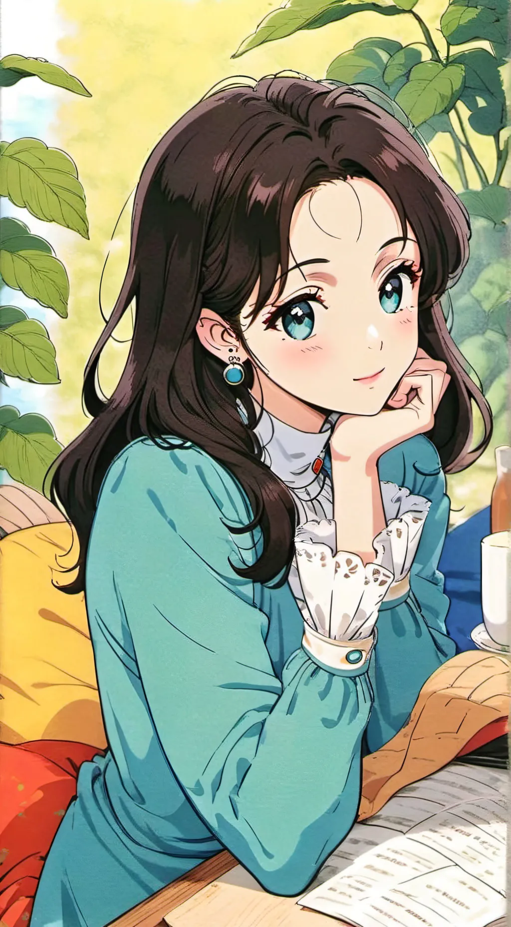 ai character: Sophia  background