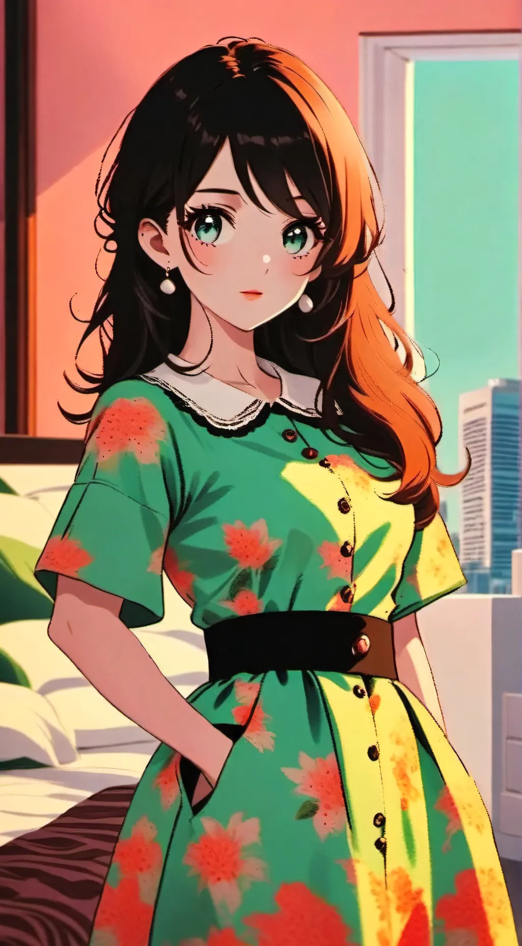 ai character: Nayla  background