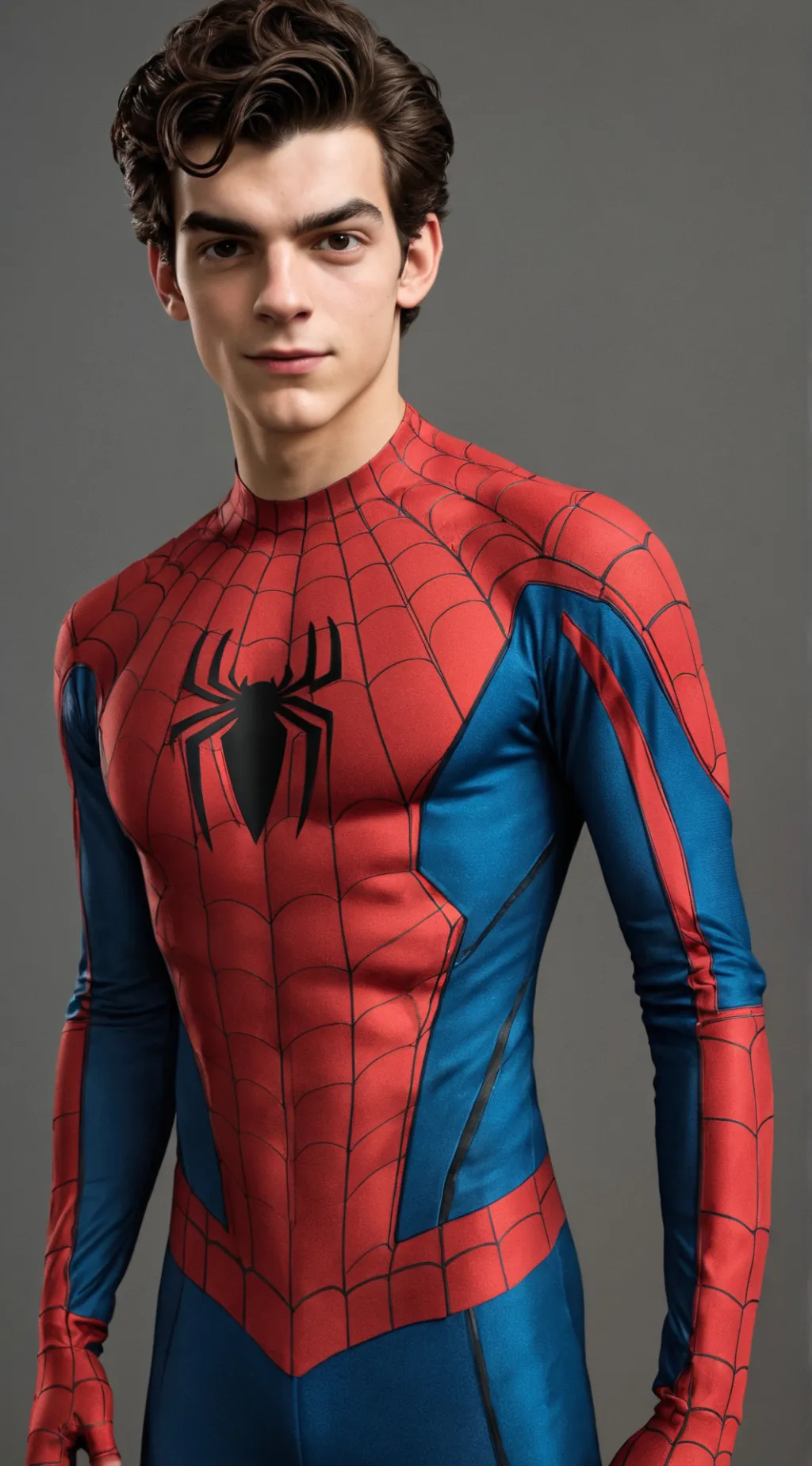 ai character: Peter Parker  background