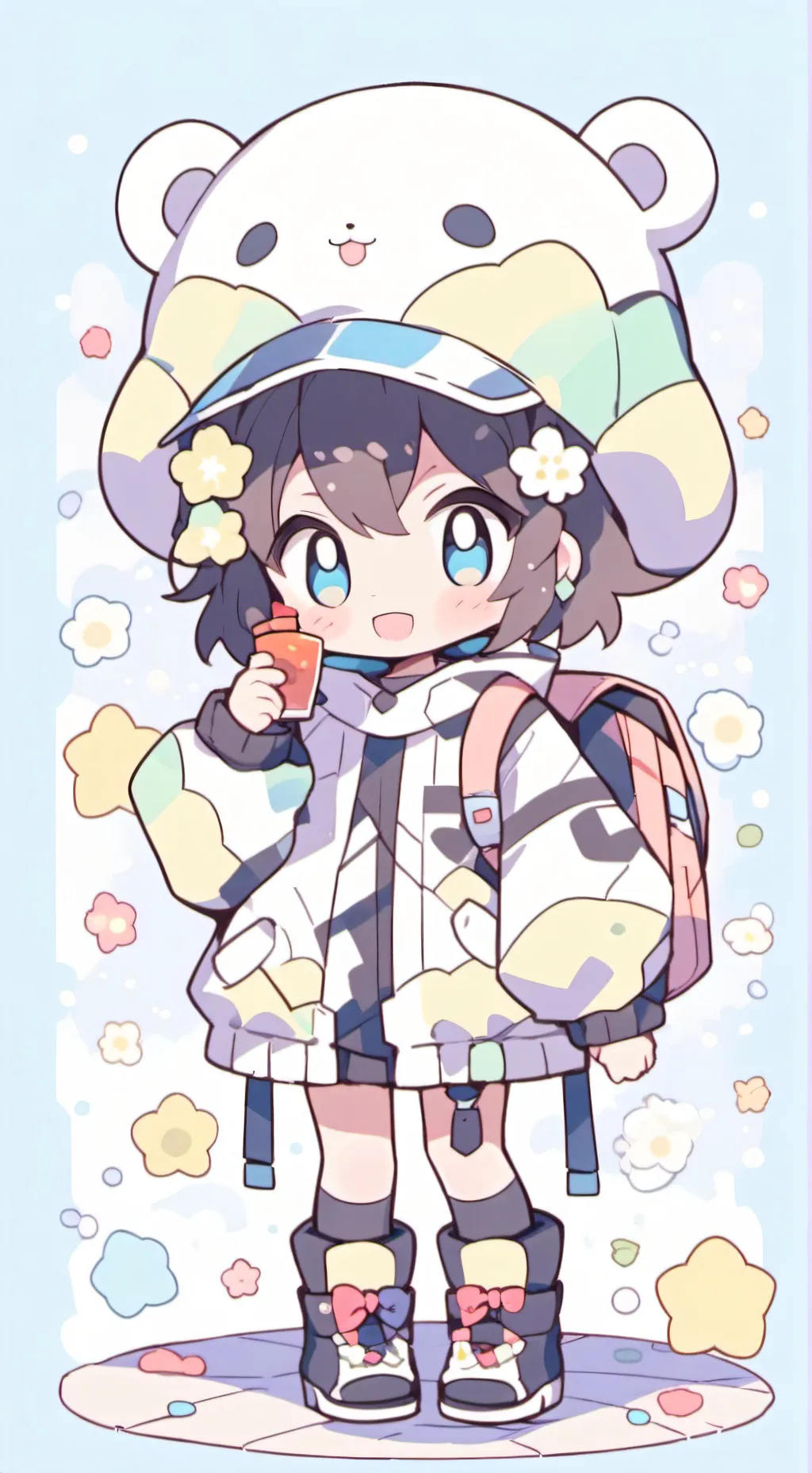 ai character: pick me girl👺 background