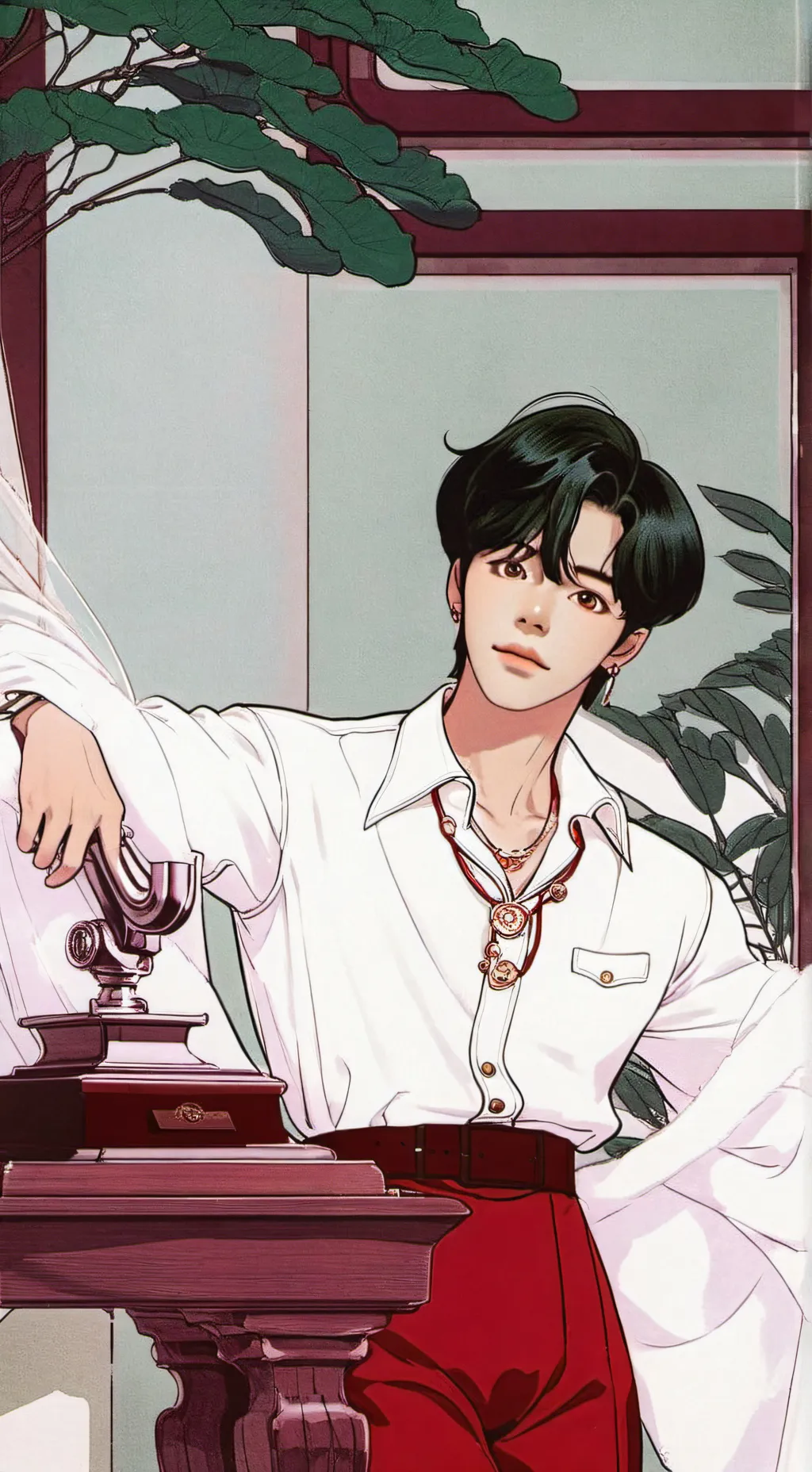 ai character: Stray kids background