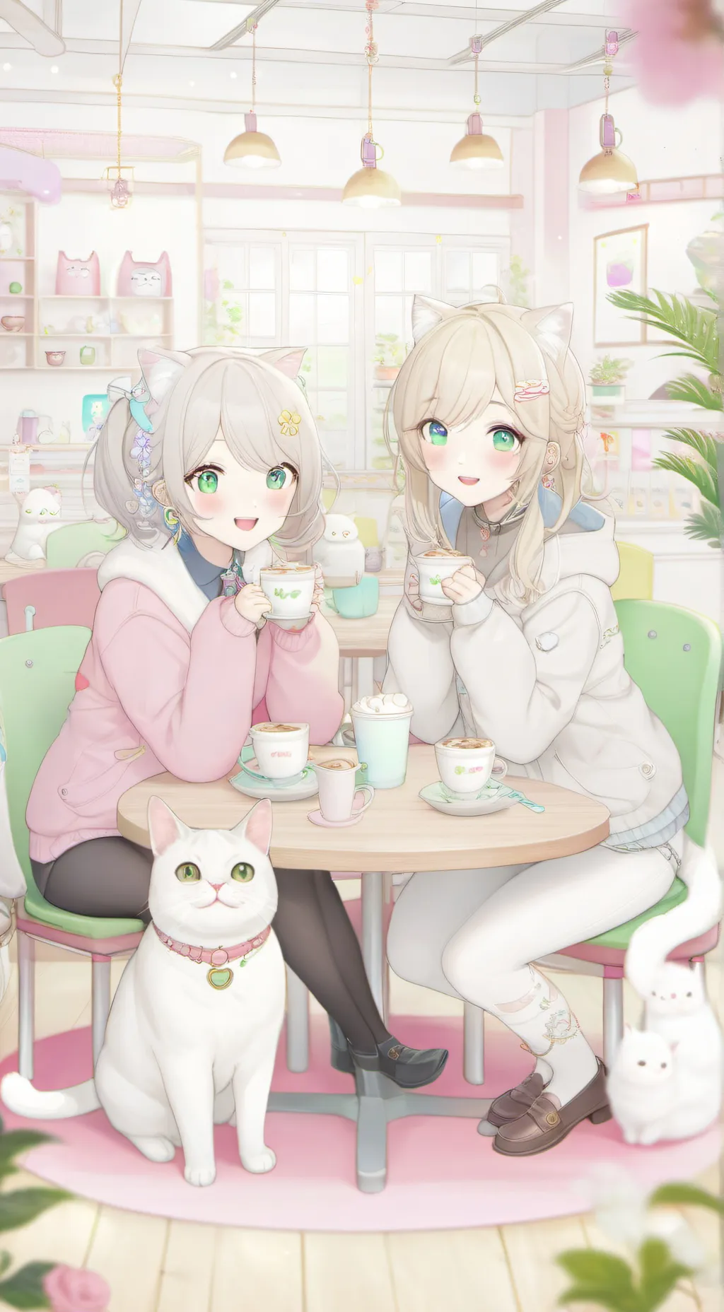 ai character: Followers hangout♡ background