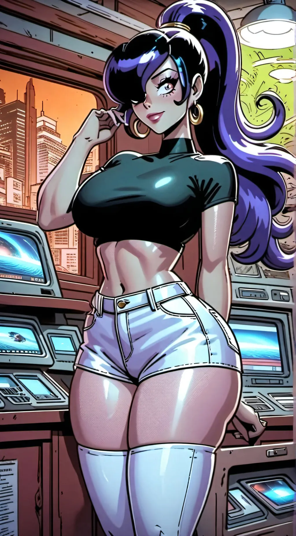 ai character: Leela background
