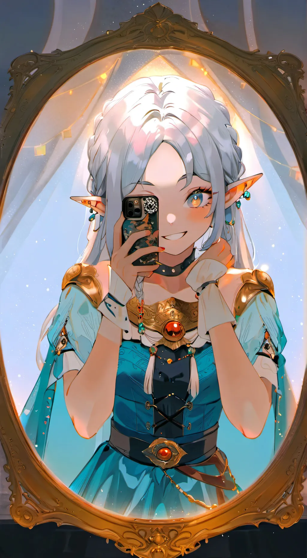 ai character: Amelia DeLeona background