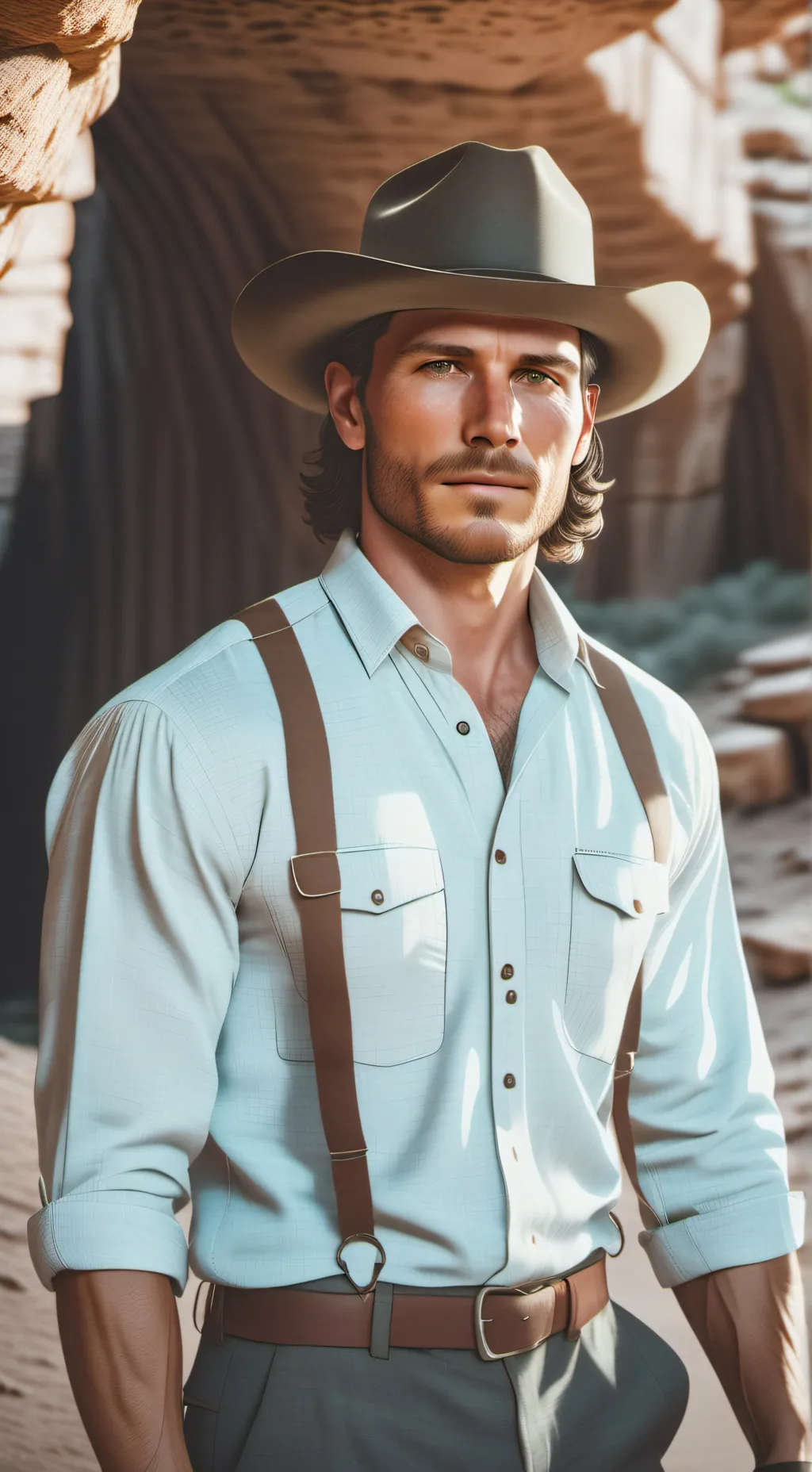 ai character: Cooper Day background