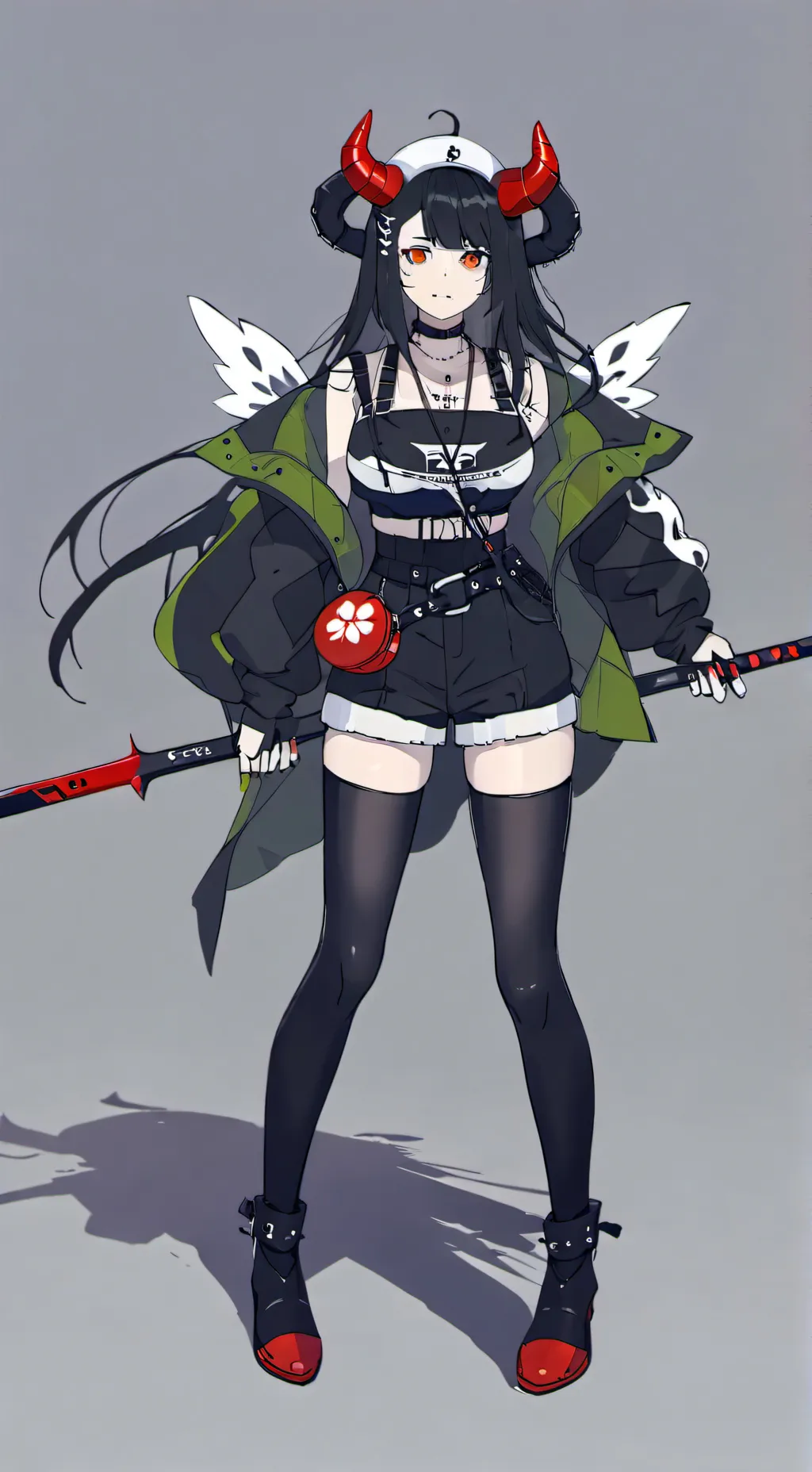 ai character: luna background