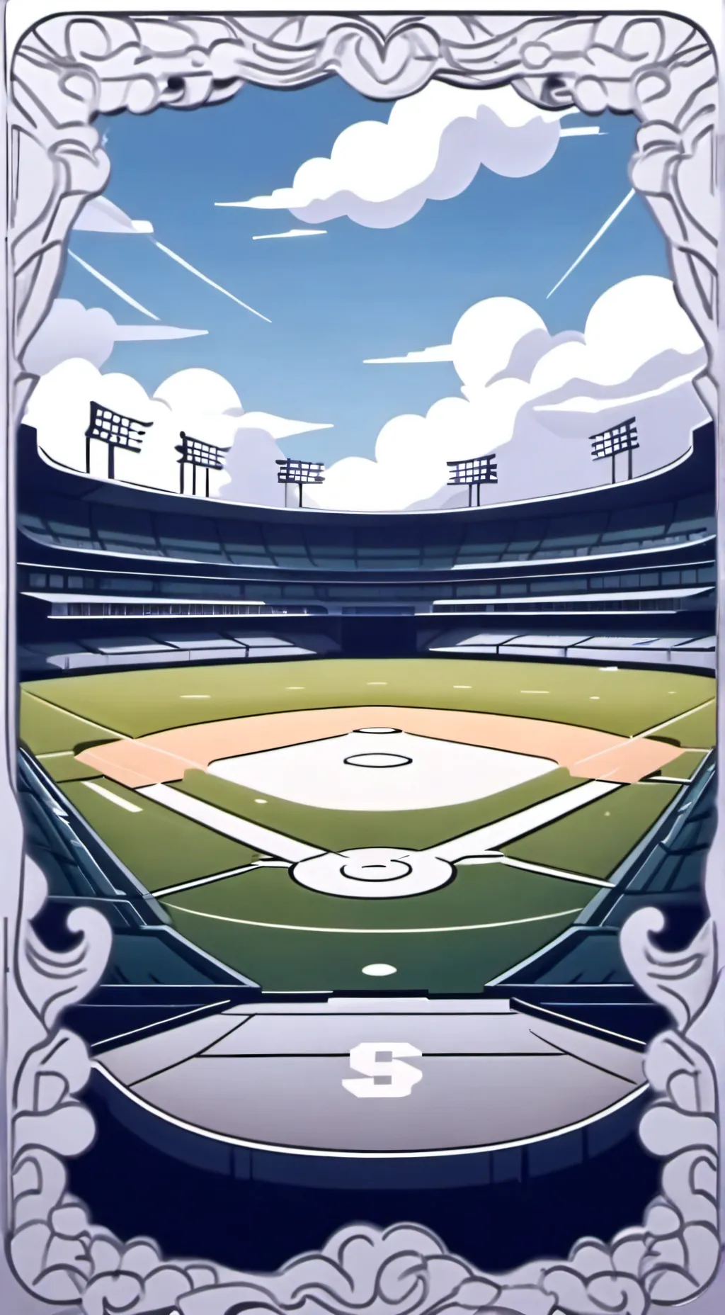 ai character: softball! background