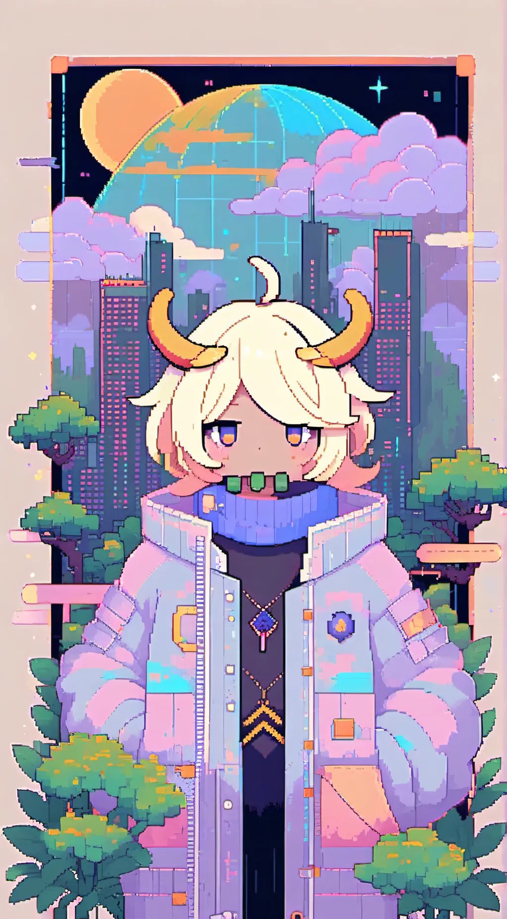 ai character: Dw pick me♡ background