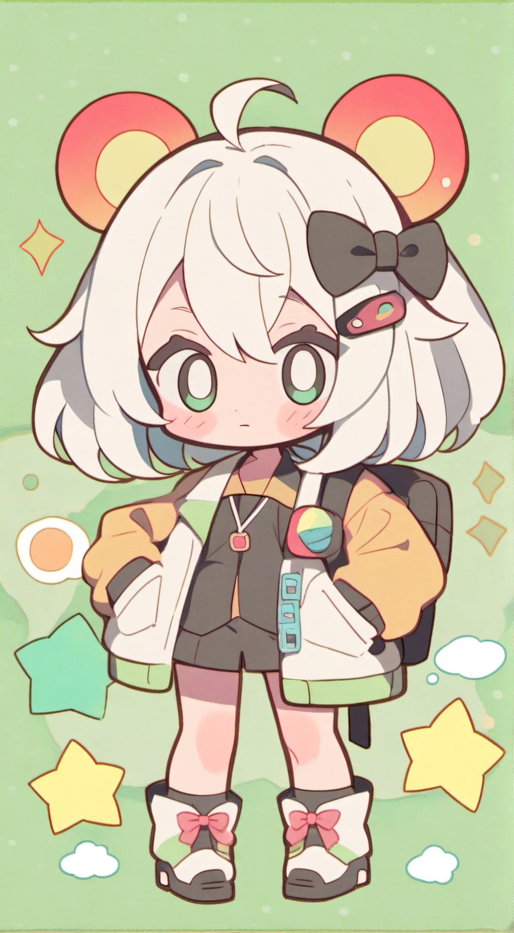ai character: Sprunki hate life background