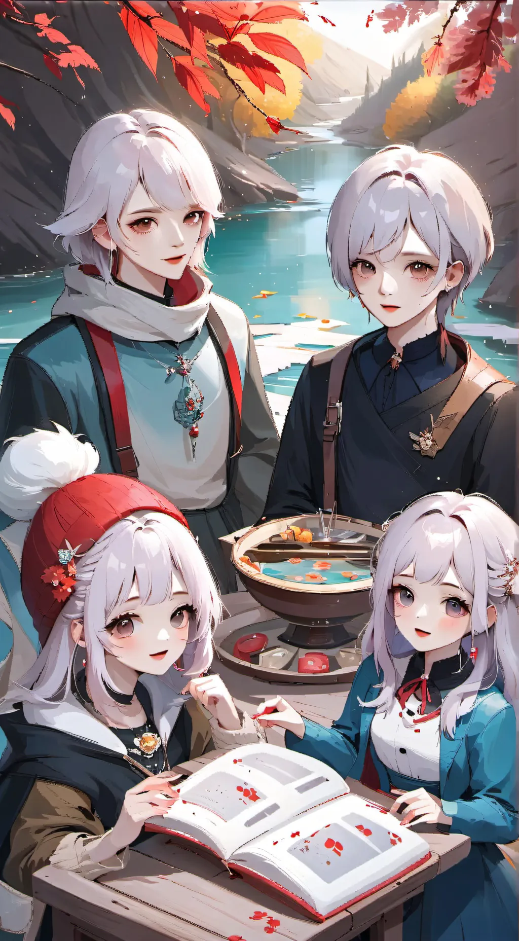 ai character: <*_*>🫠 background