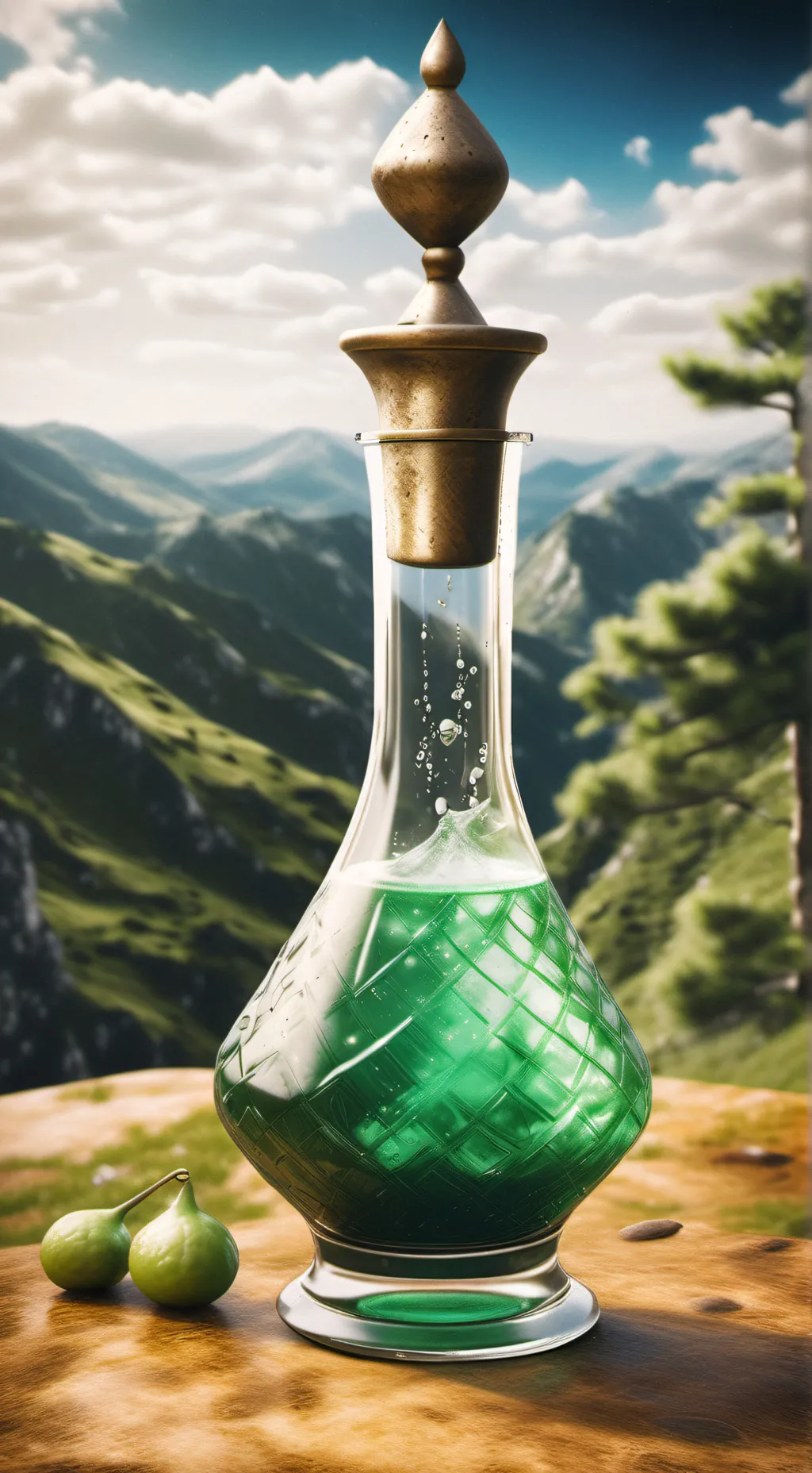 ai character:  Control potion  background