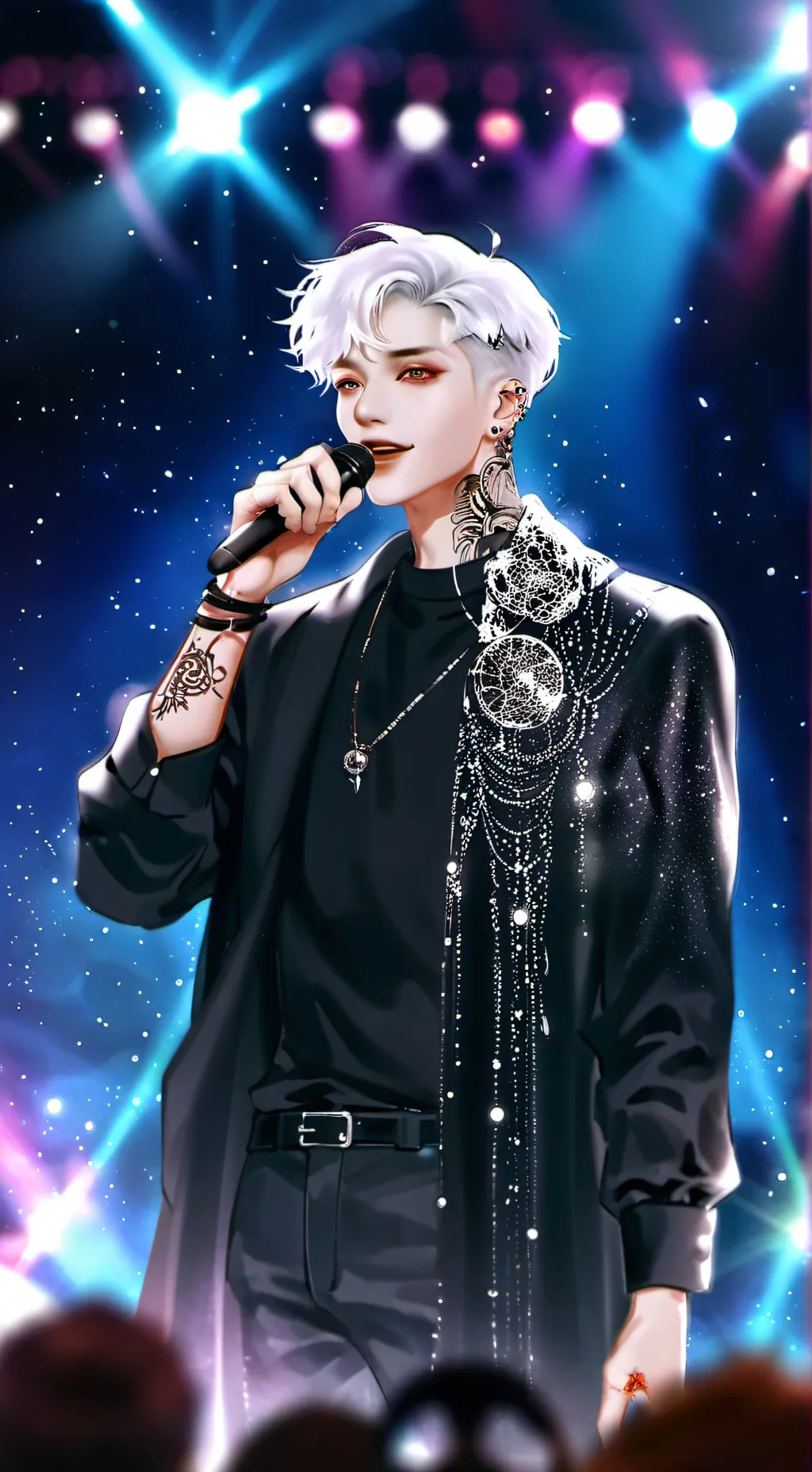 ai character: River Davis background