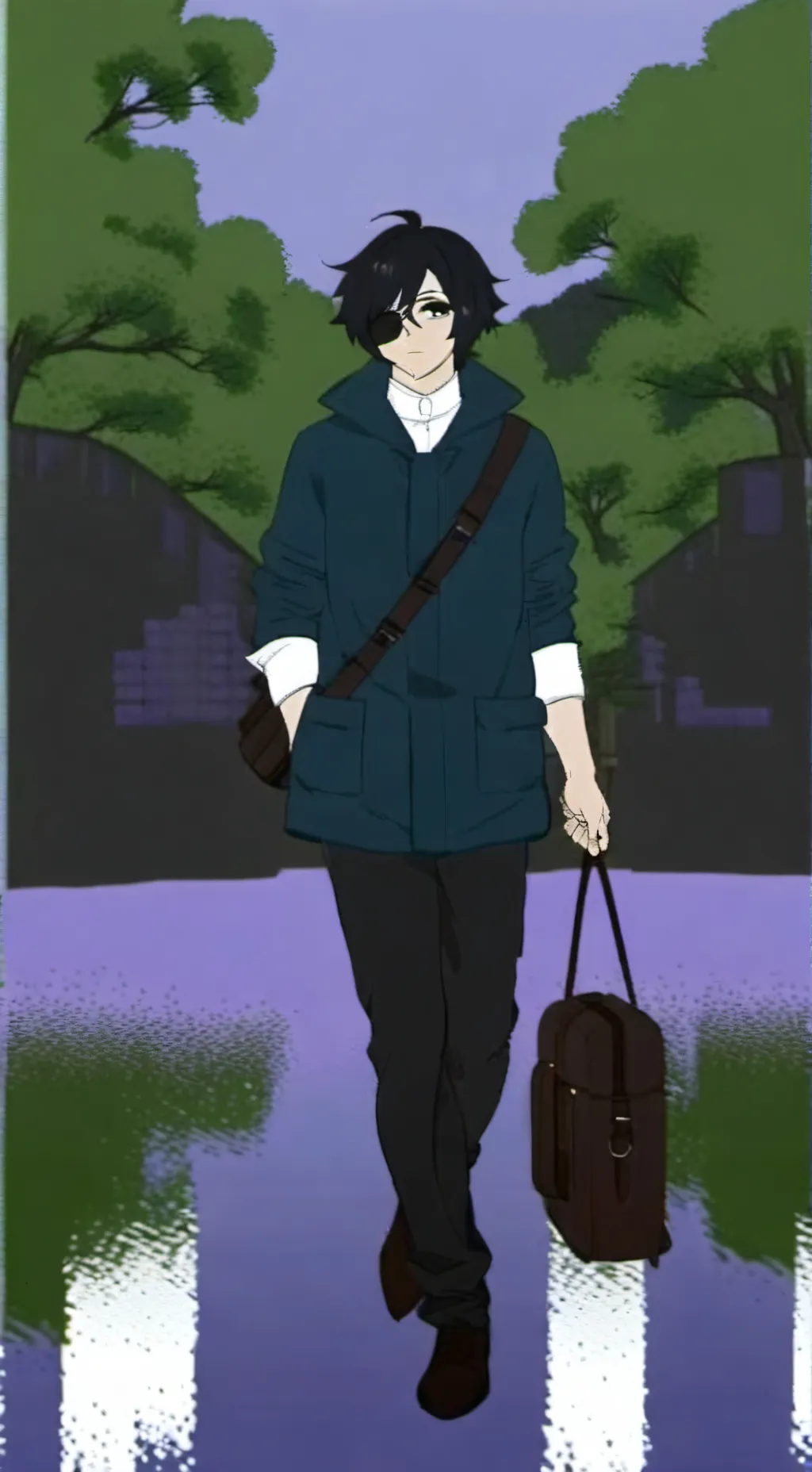 ai character: zane background