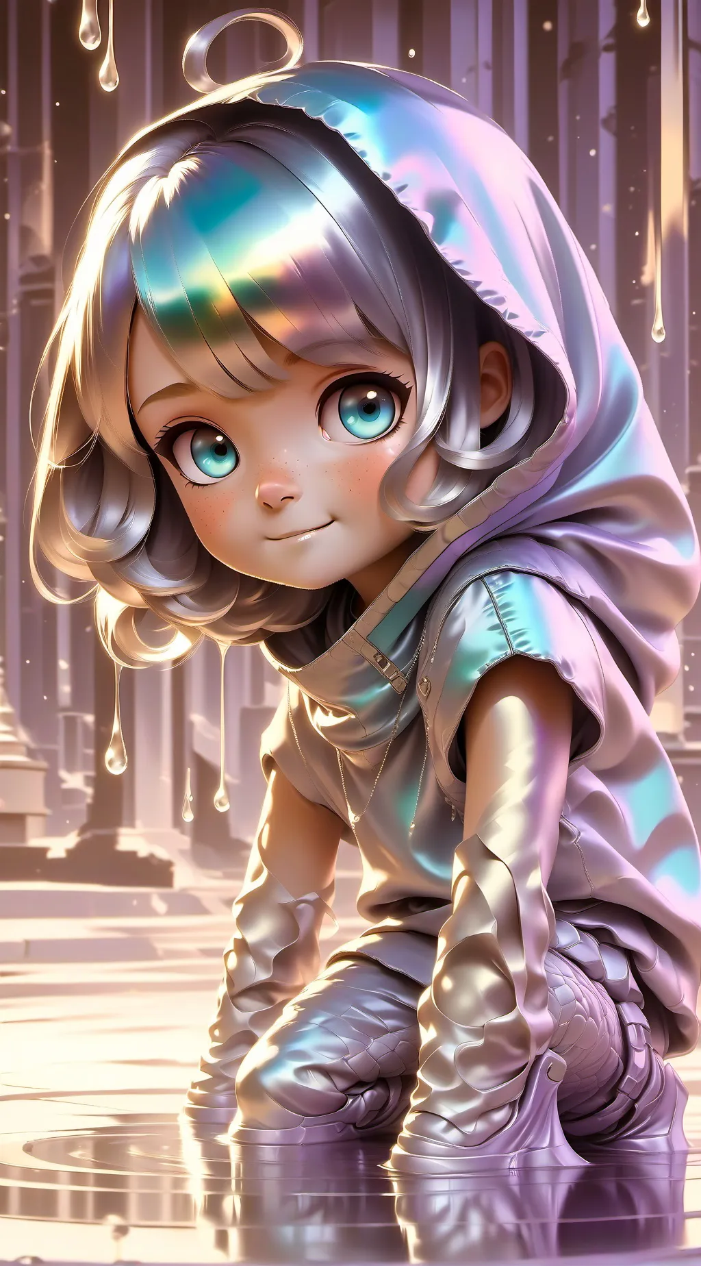 ai character: holly background