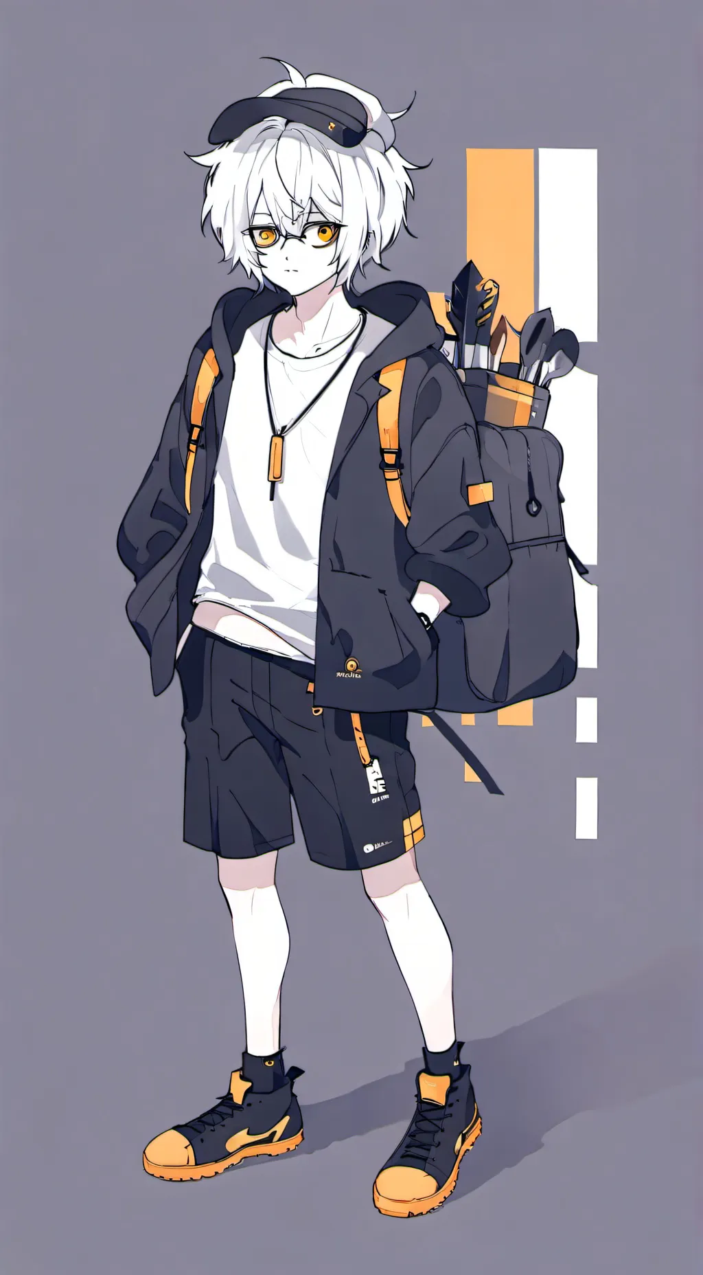 ai character: Хиро background