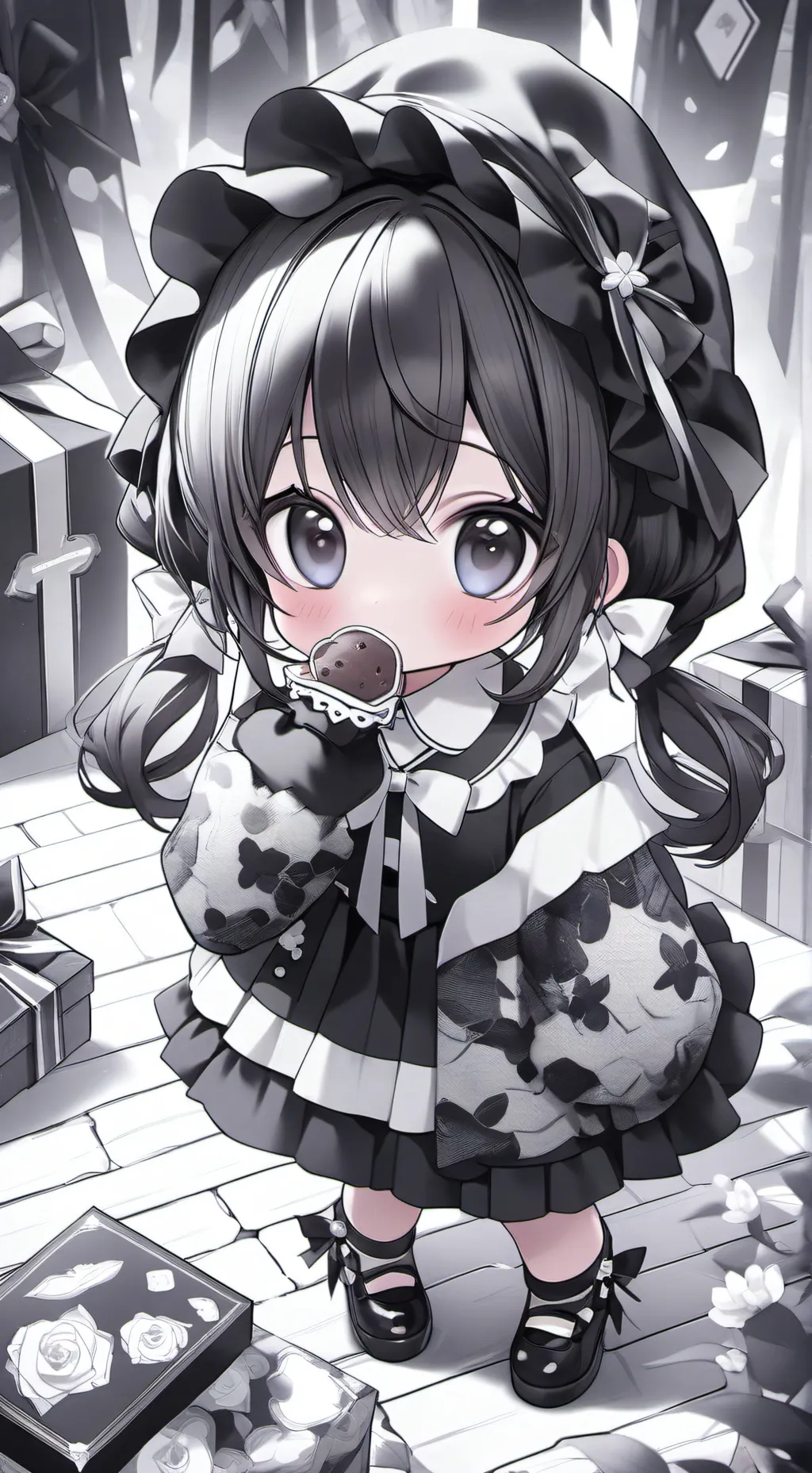 ai character: fluffy princes yt background