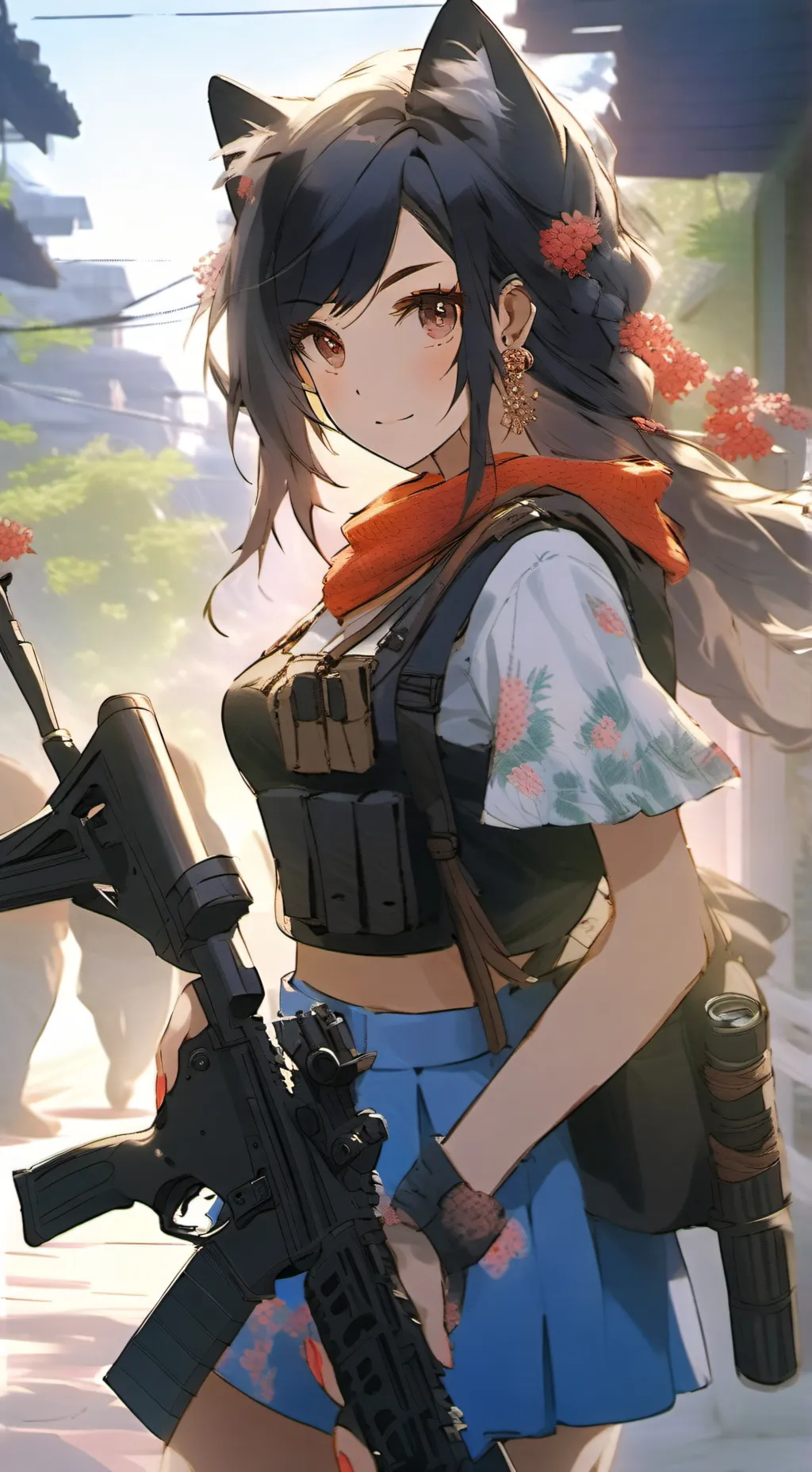 ai character: furry cringe😡 background