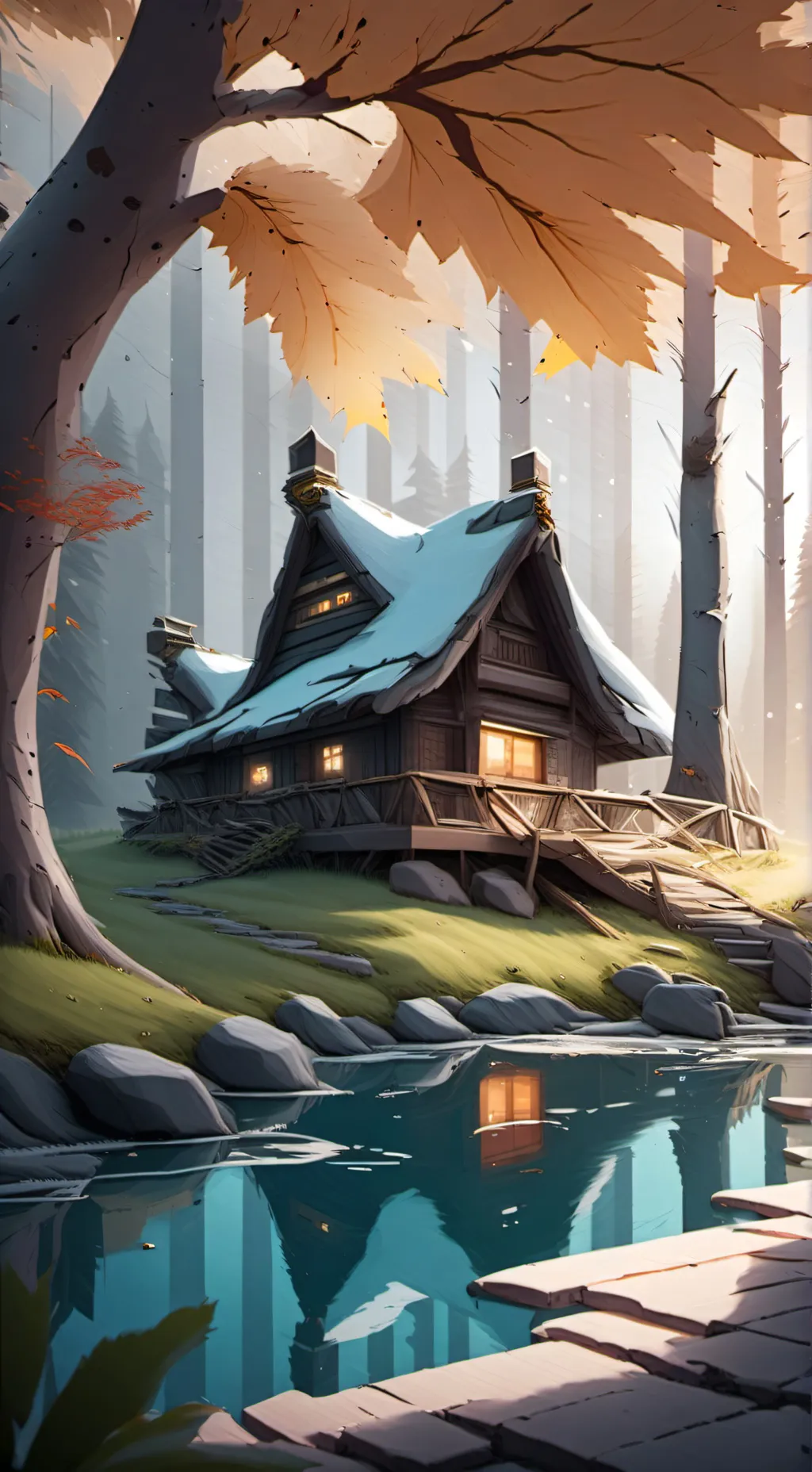 ai character: Naruto (the anime) background