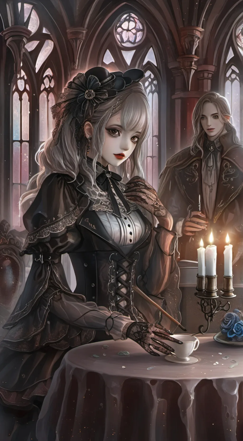 ai character: Heal twisted ♥︎ background