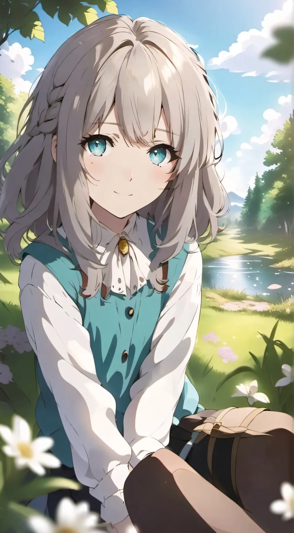 ai character: Lily background