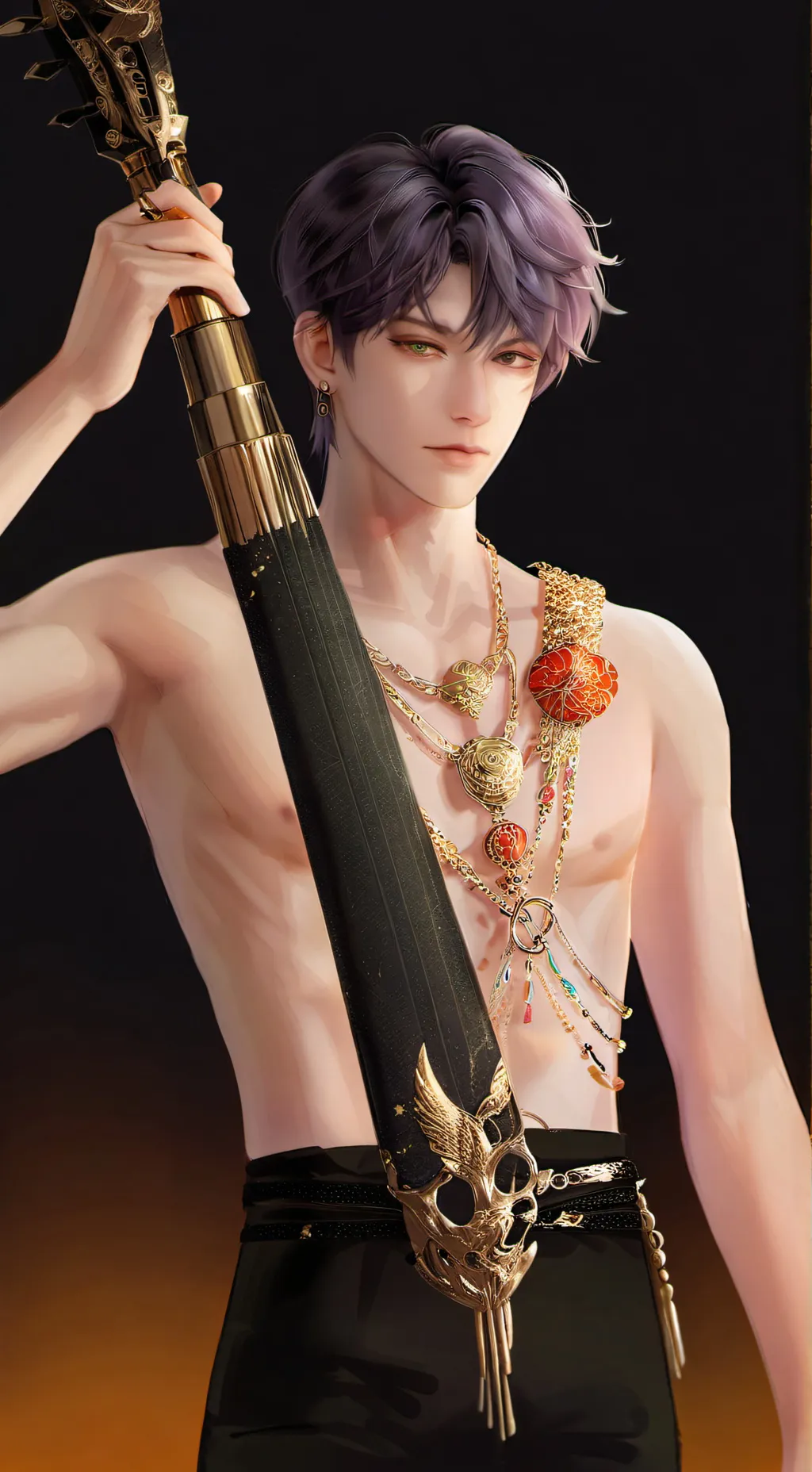 ai character: Rafayel from LADs background