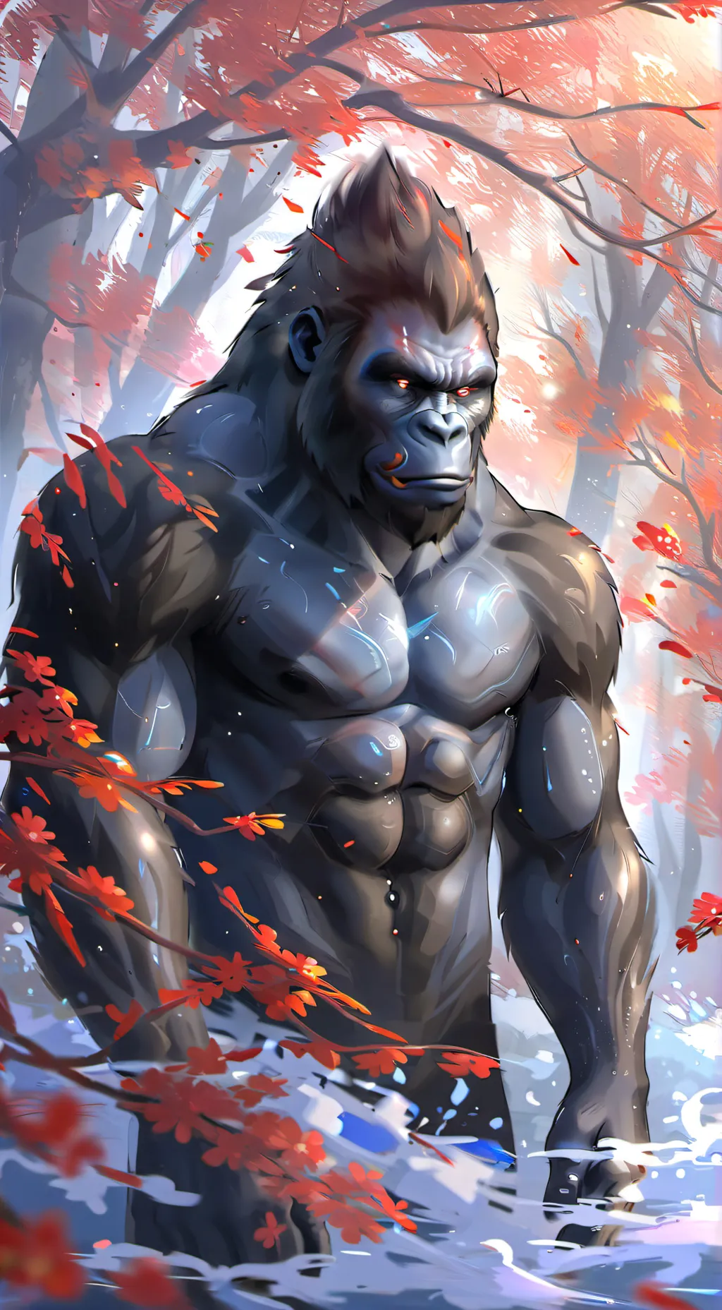 ai character: Gtag camping background