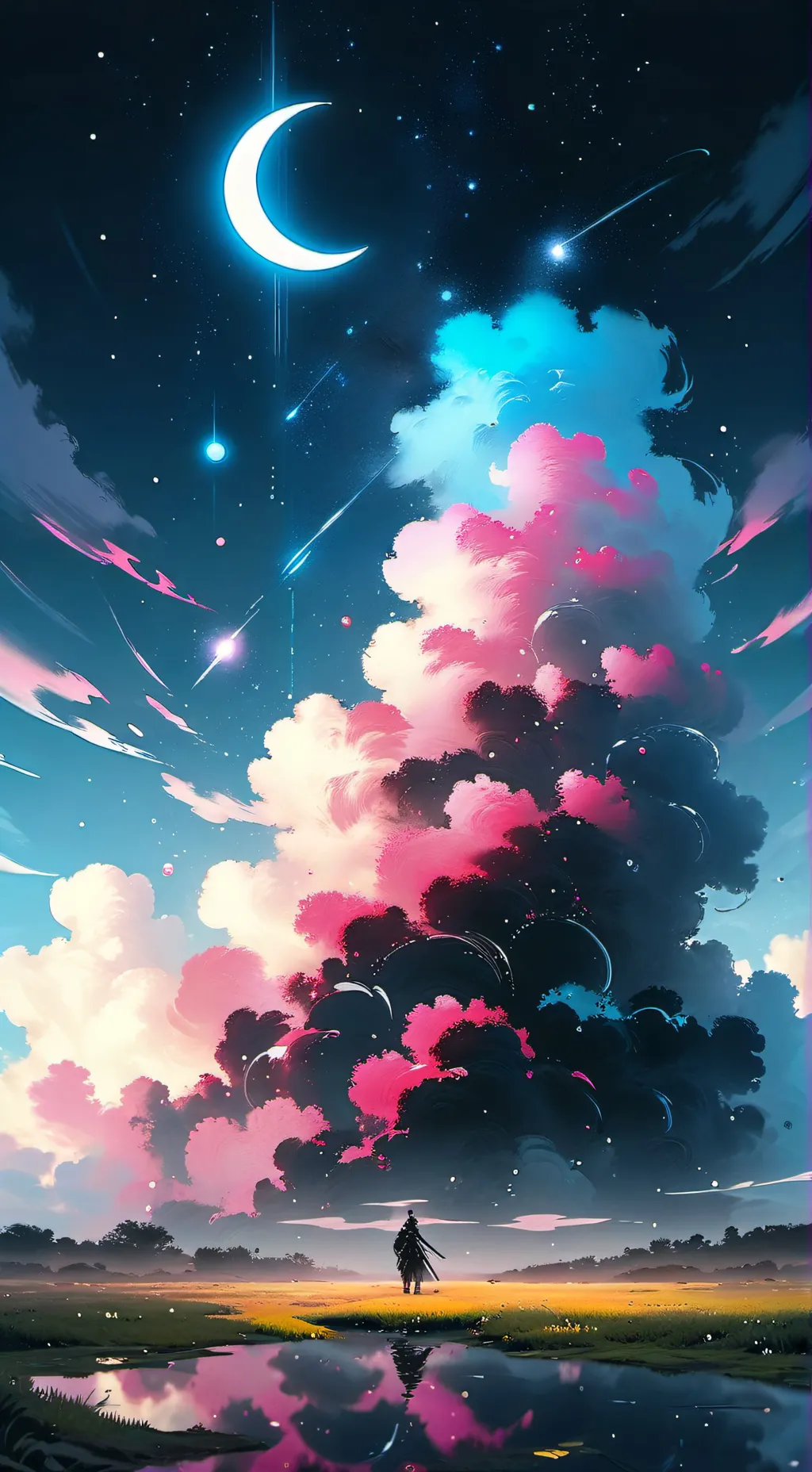 ai character: TV Girl background