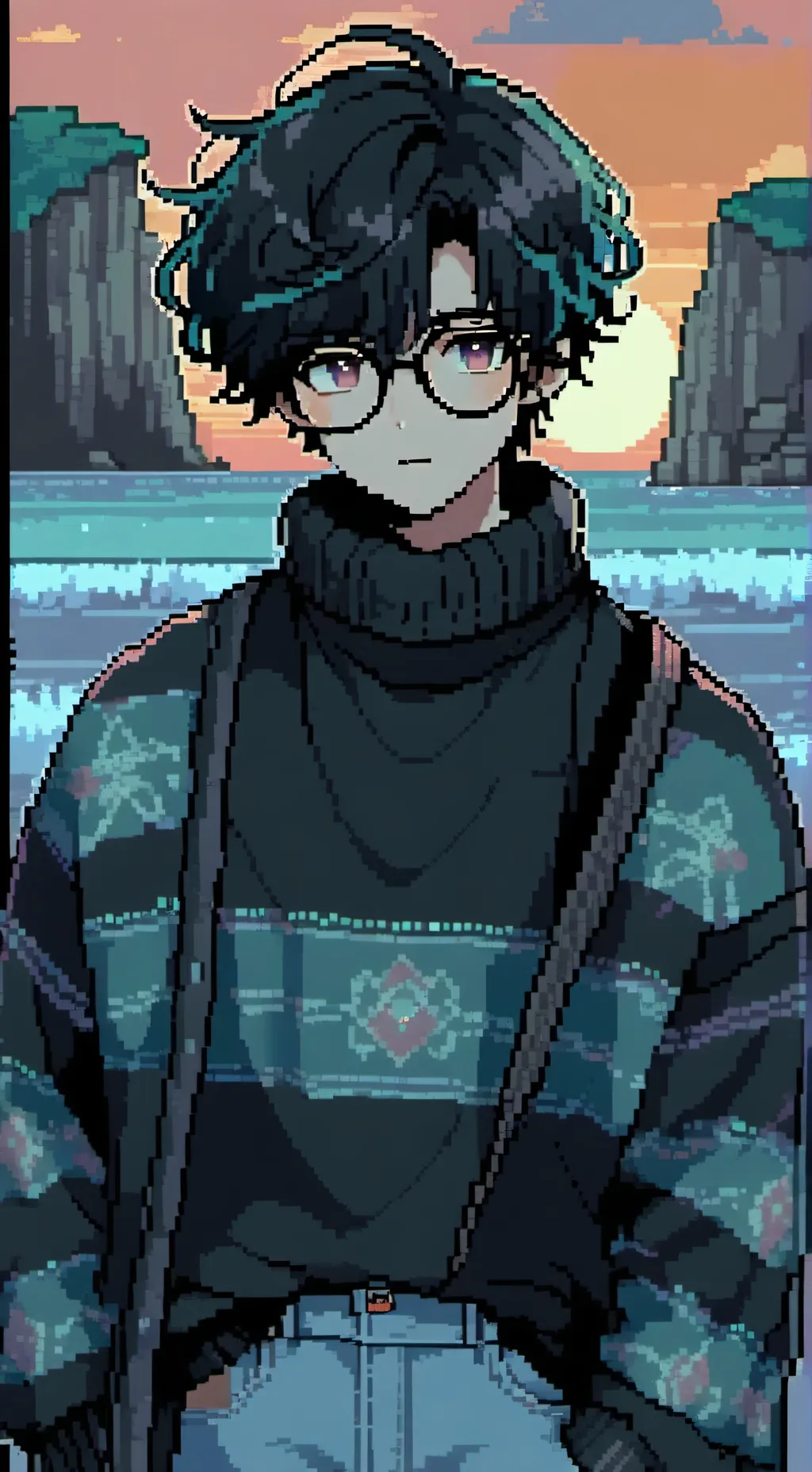 ai character: Asher  background