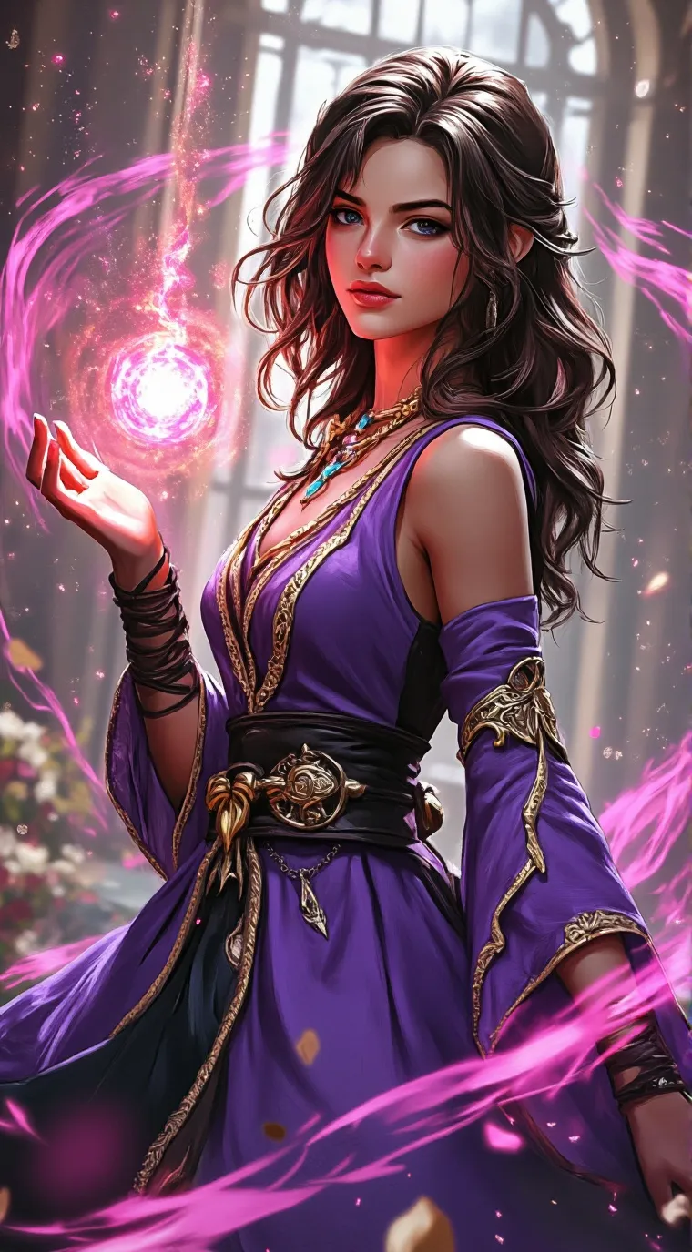 ai character: Sarah  background