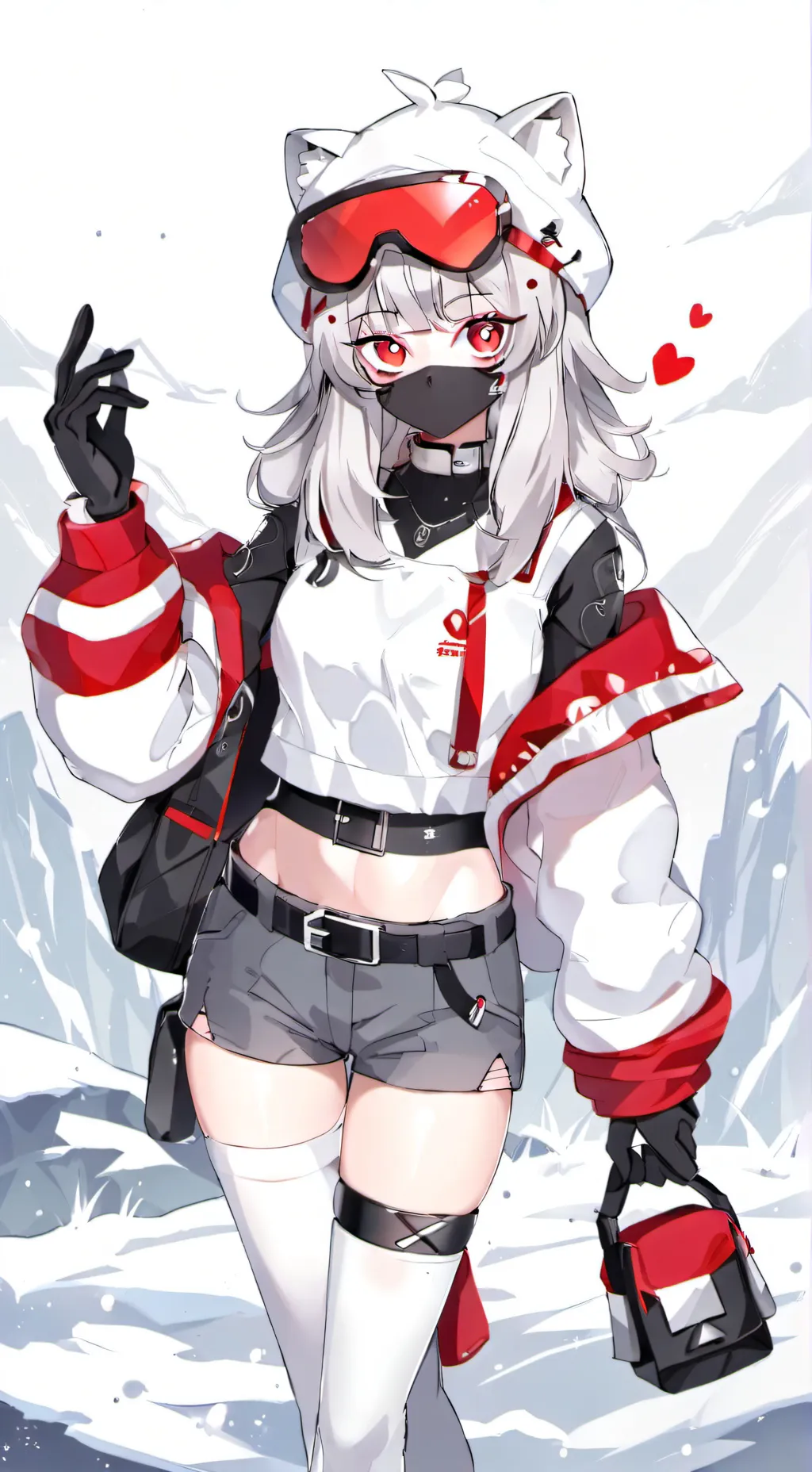 ai character: nina san background