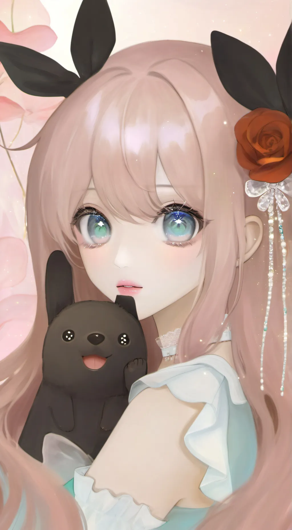 ai character: stray kids  background