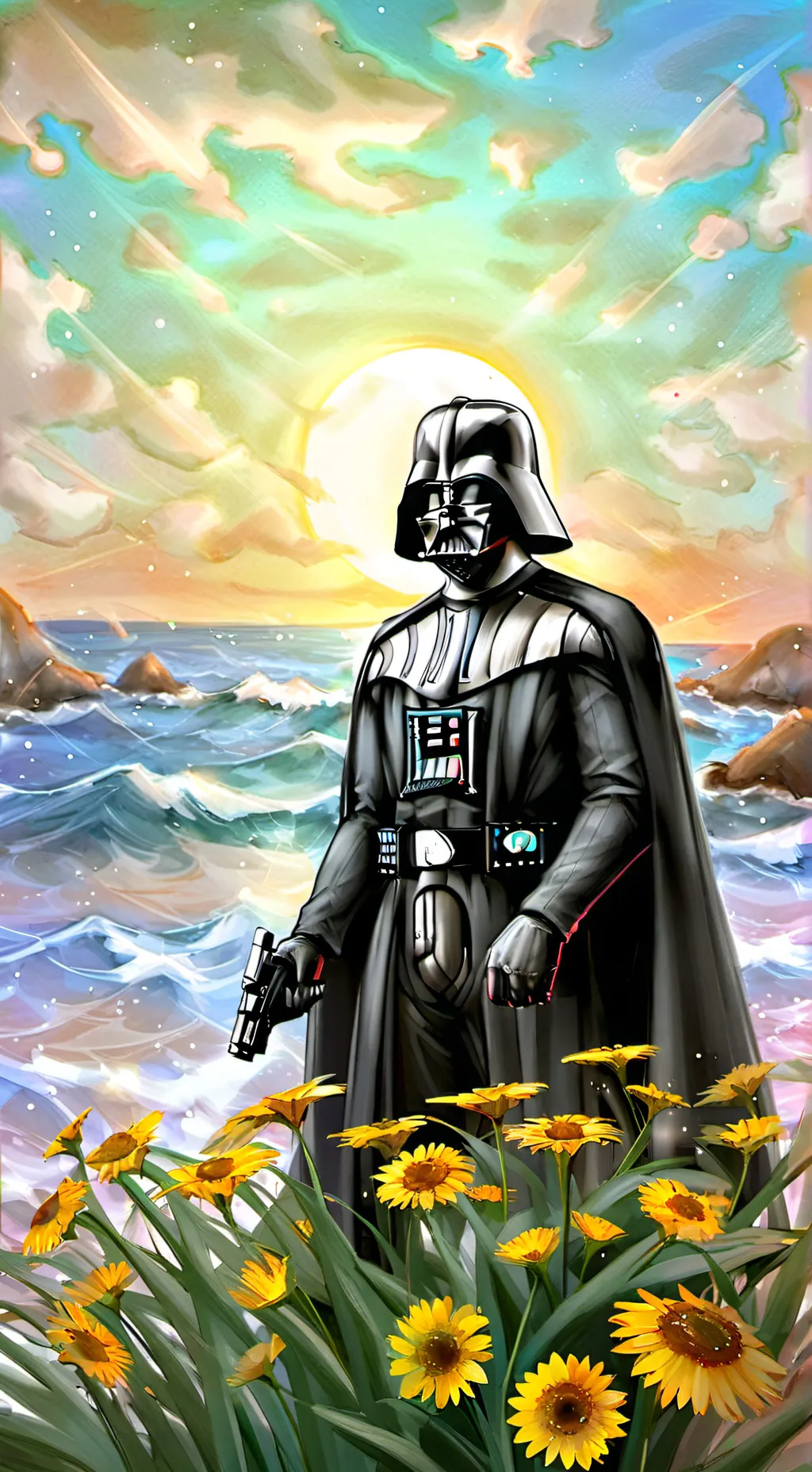 ai character: Star wars school background