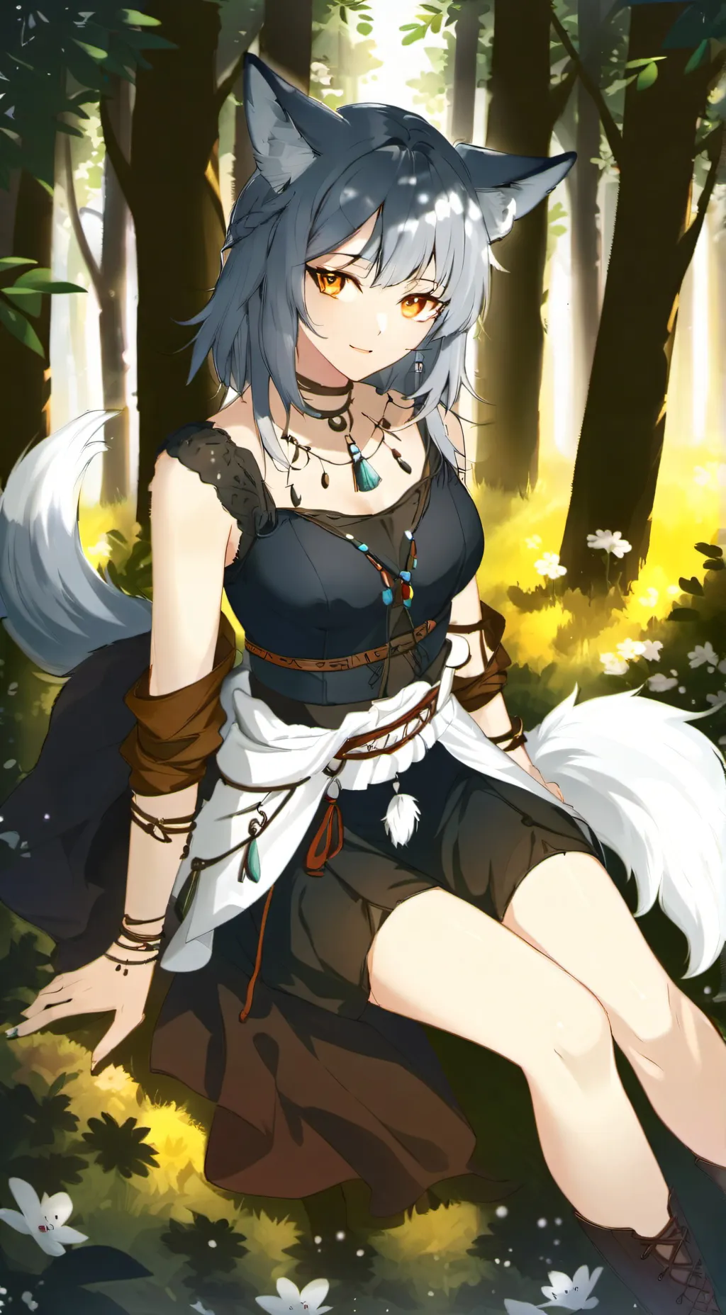 ai character: Okami background
