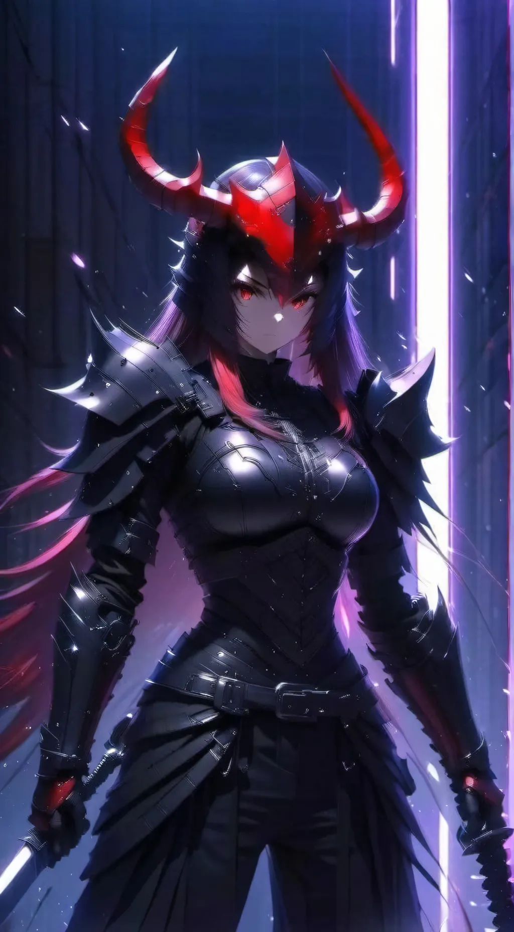 ai character: Iris Nightbloom background