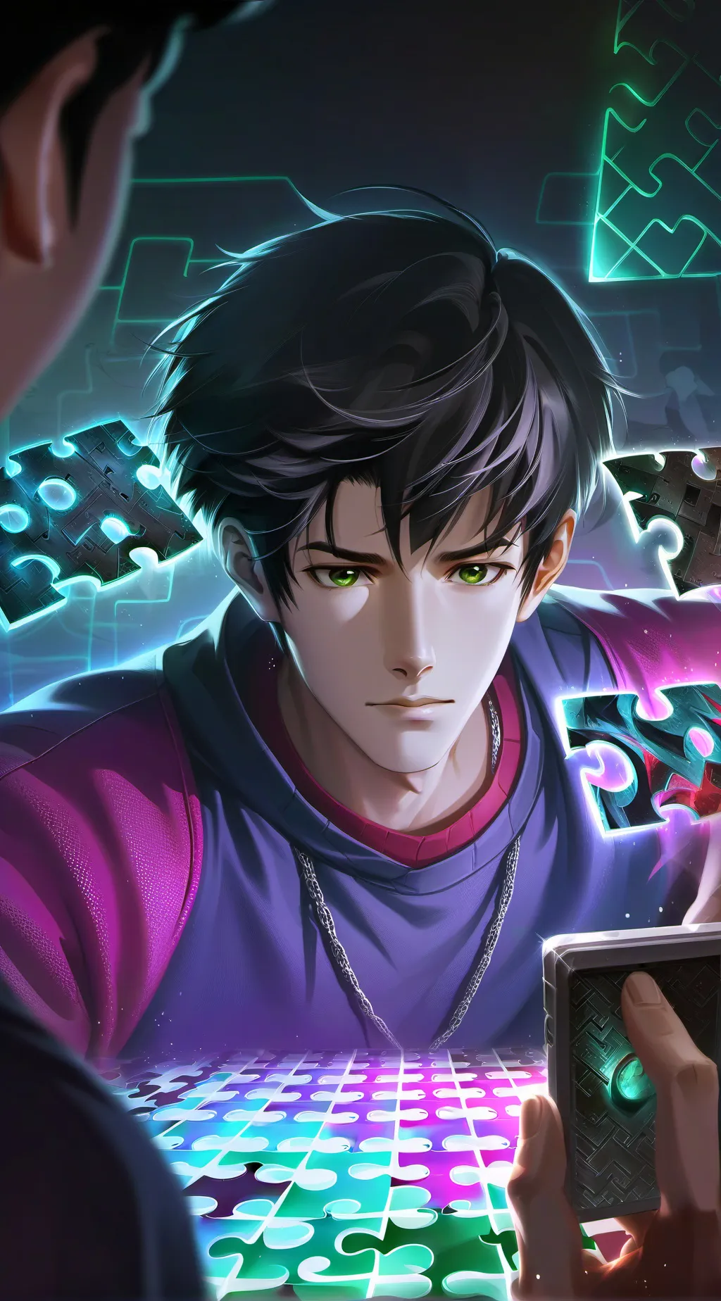 ai character: Rival Tech Enthusi background