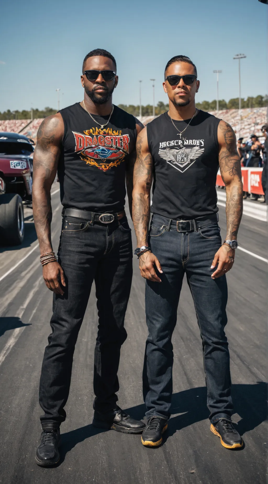 ai character: Tyron & James background