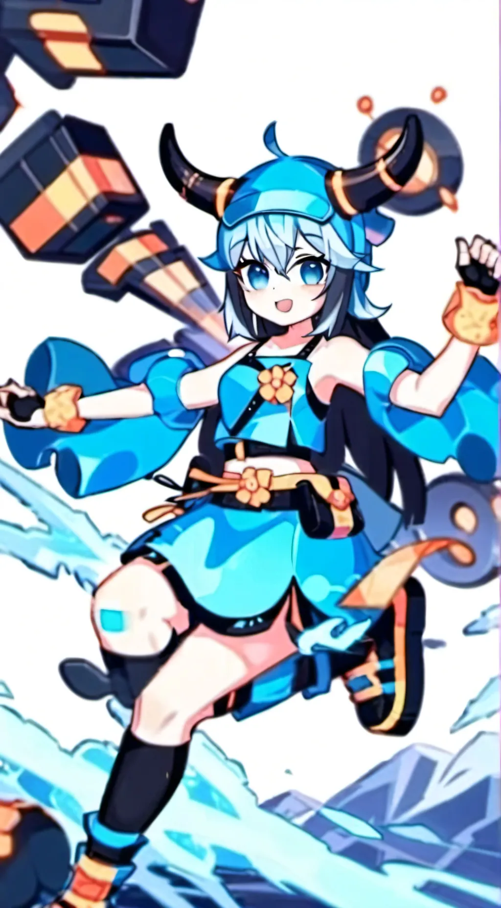 ai character: lily background
