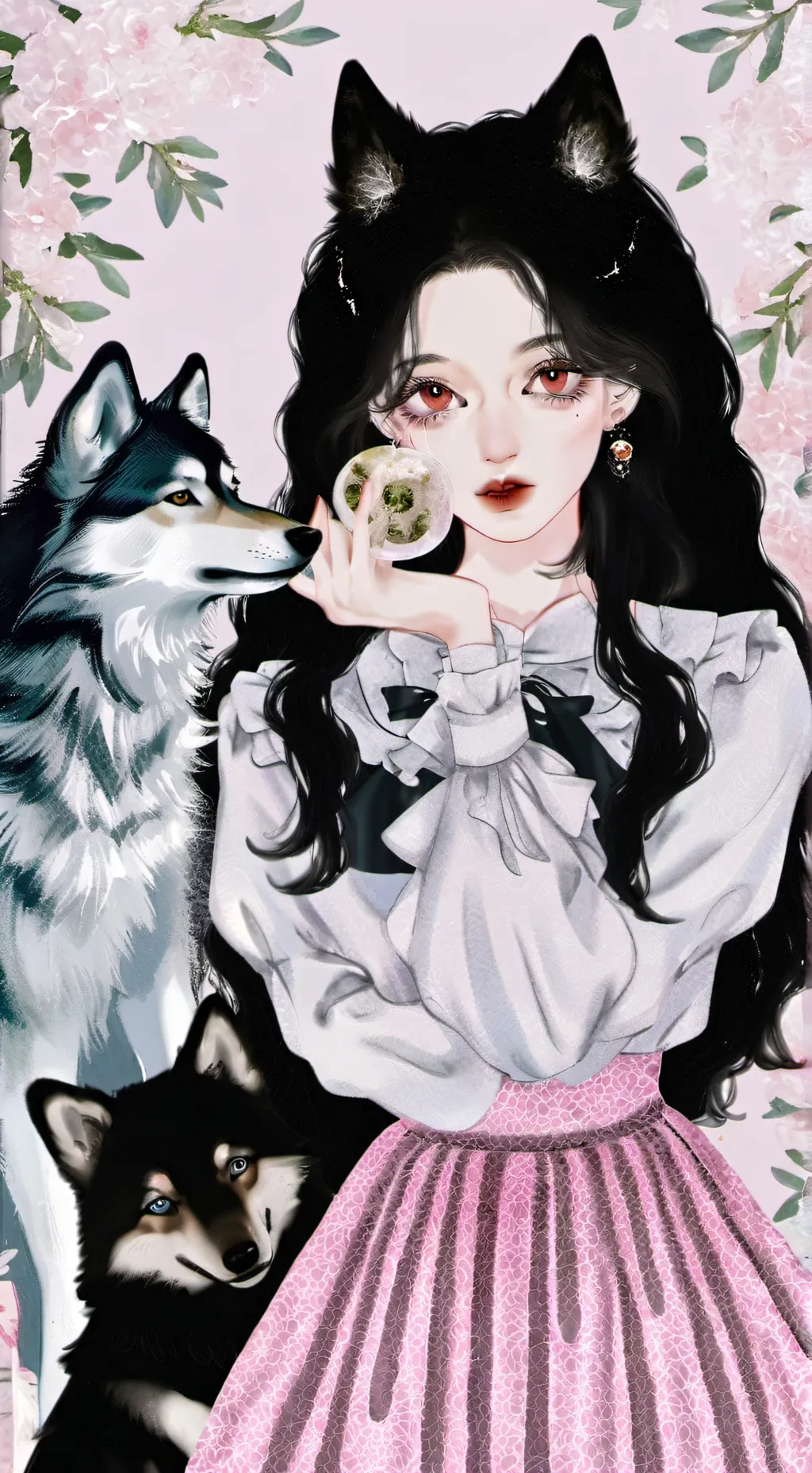 ai character: this is ur gf background