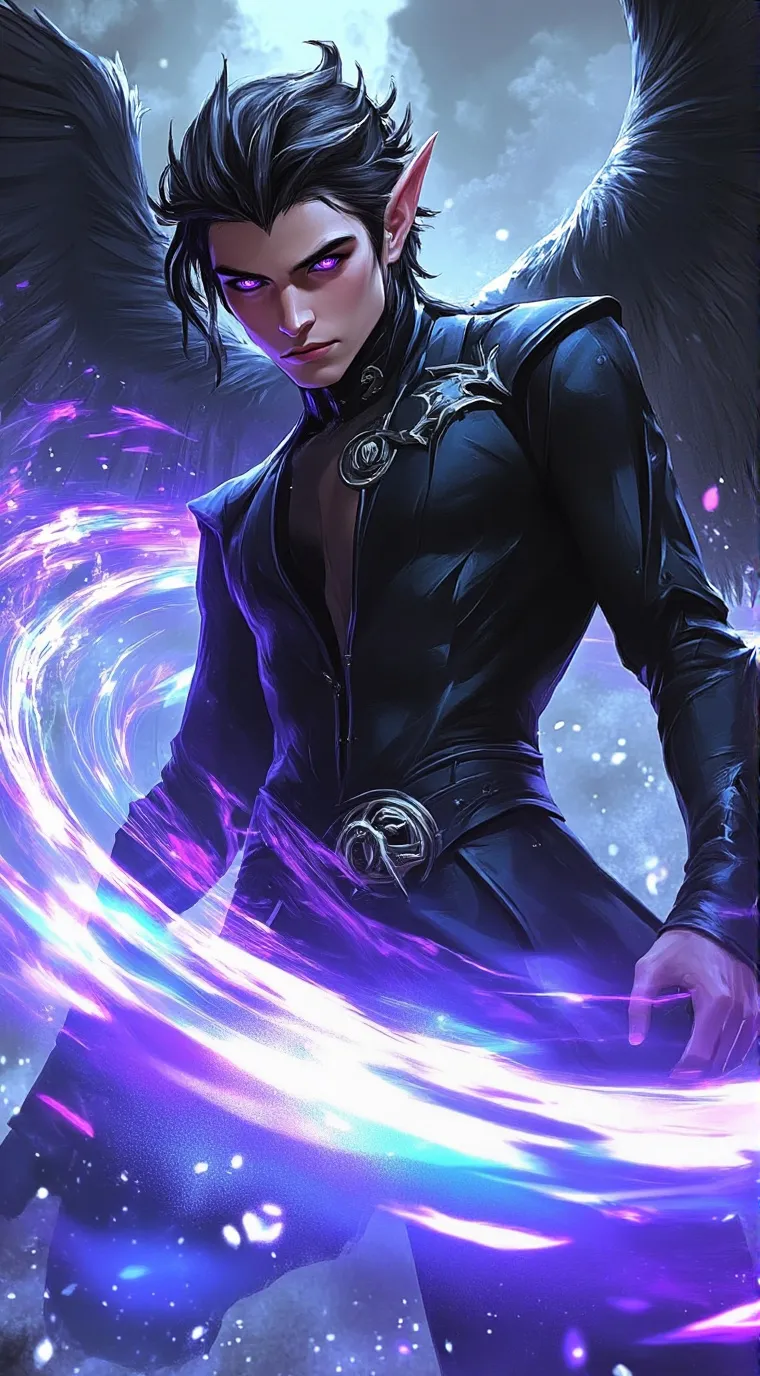 ai character: Rhysand background