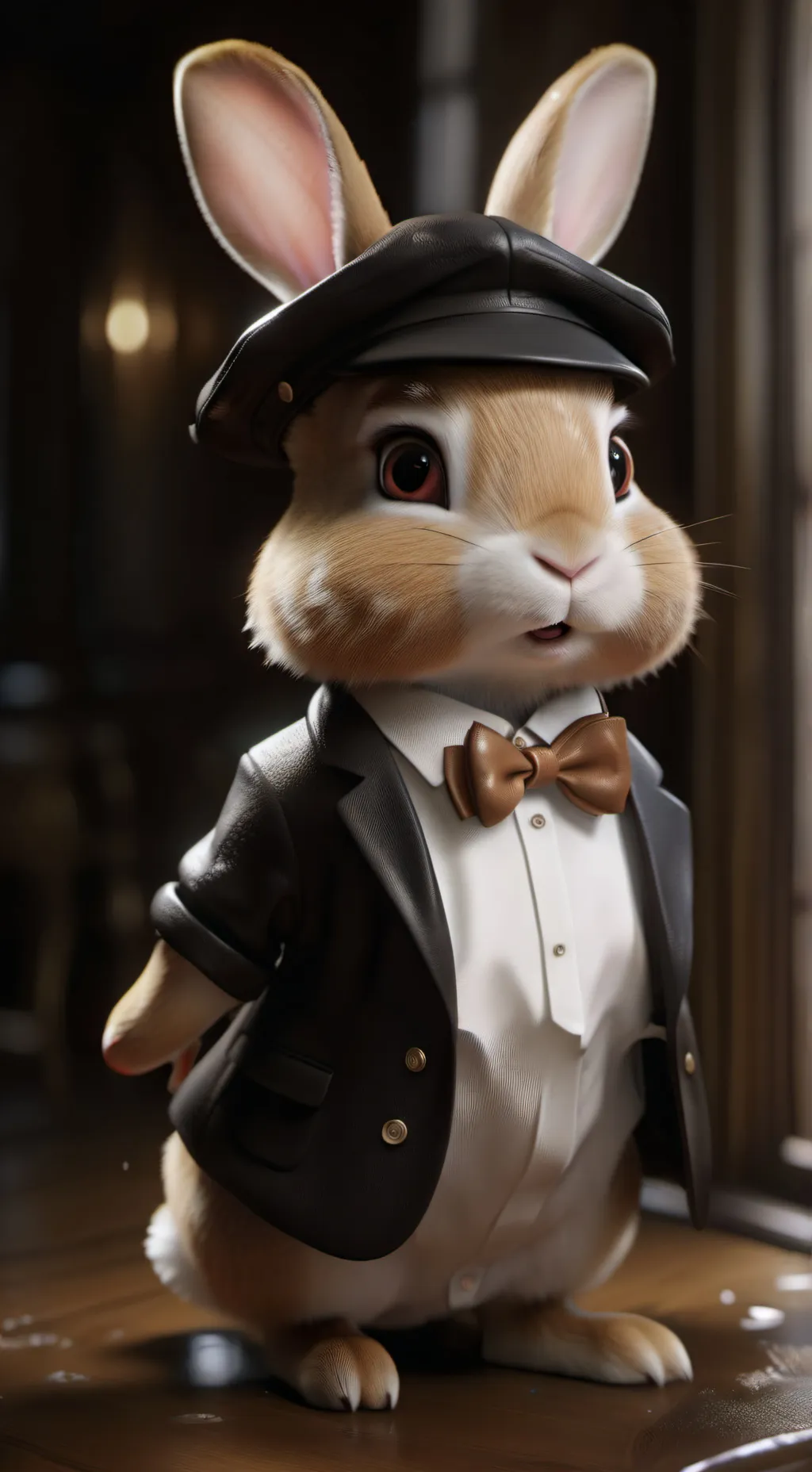 ai character: Connor🤍 background