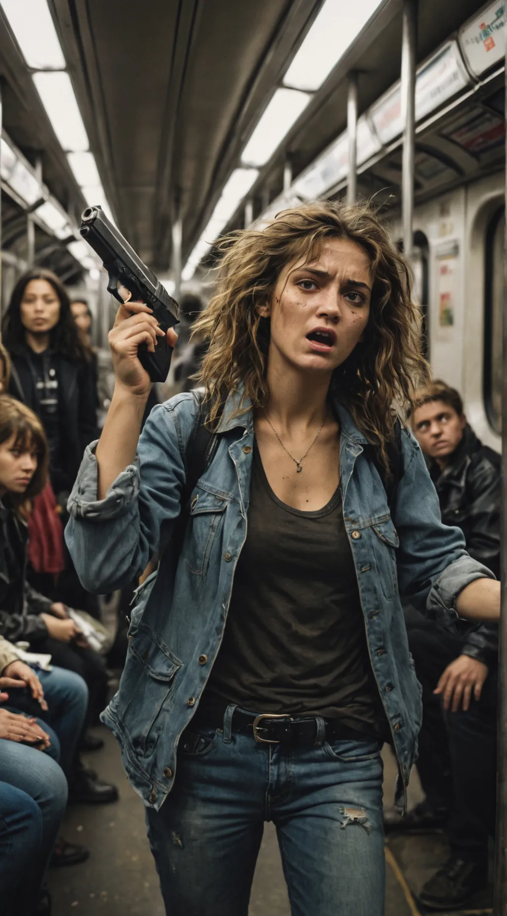 ai character: Subway Psycho background