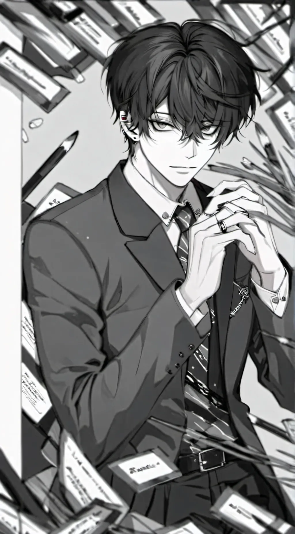 ai character: Oliver background