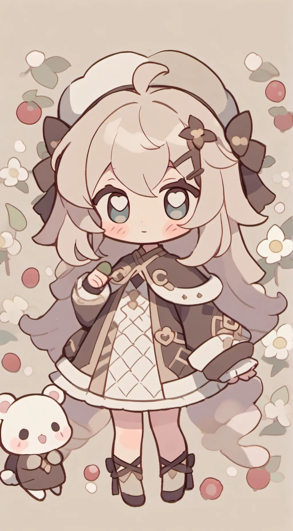 ai character: нюня background