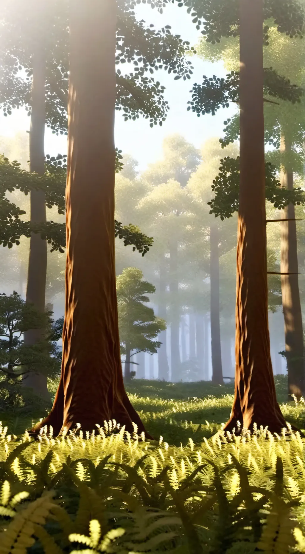 ai character: Dandy's world camp background